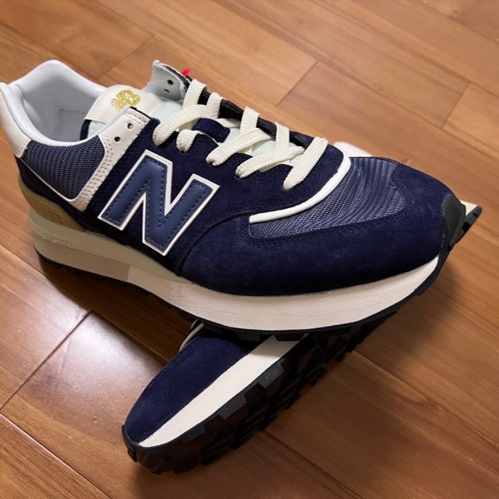New Balance 574 Legacy Navy 착용 스타일