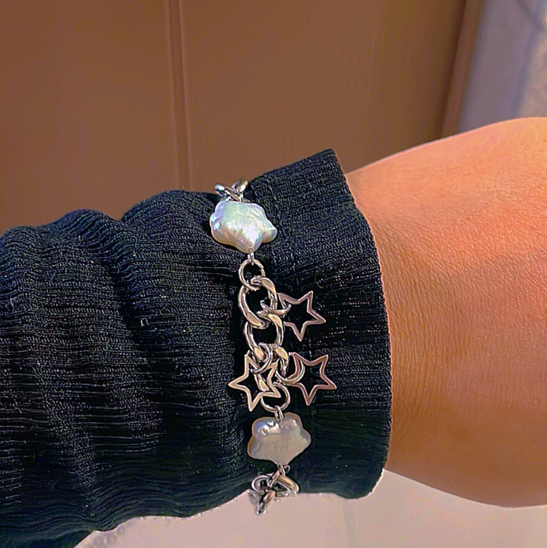 Sentiments No.360 Bracelet Silver 착용 스타일 - 2