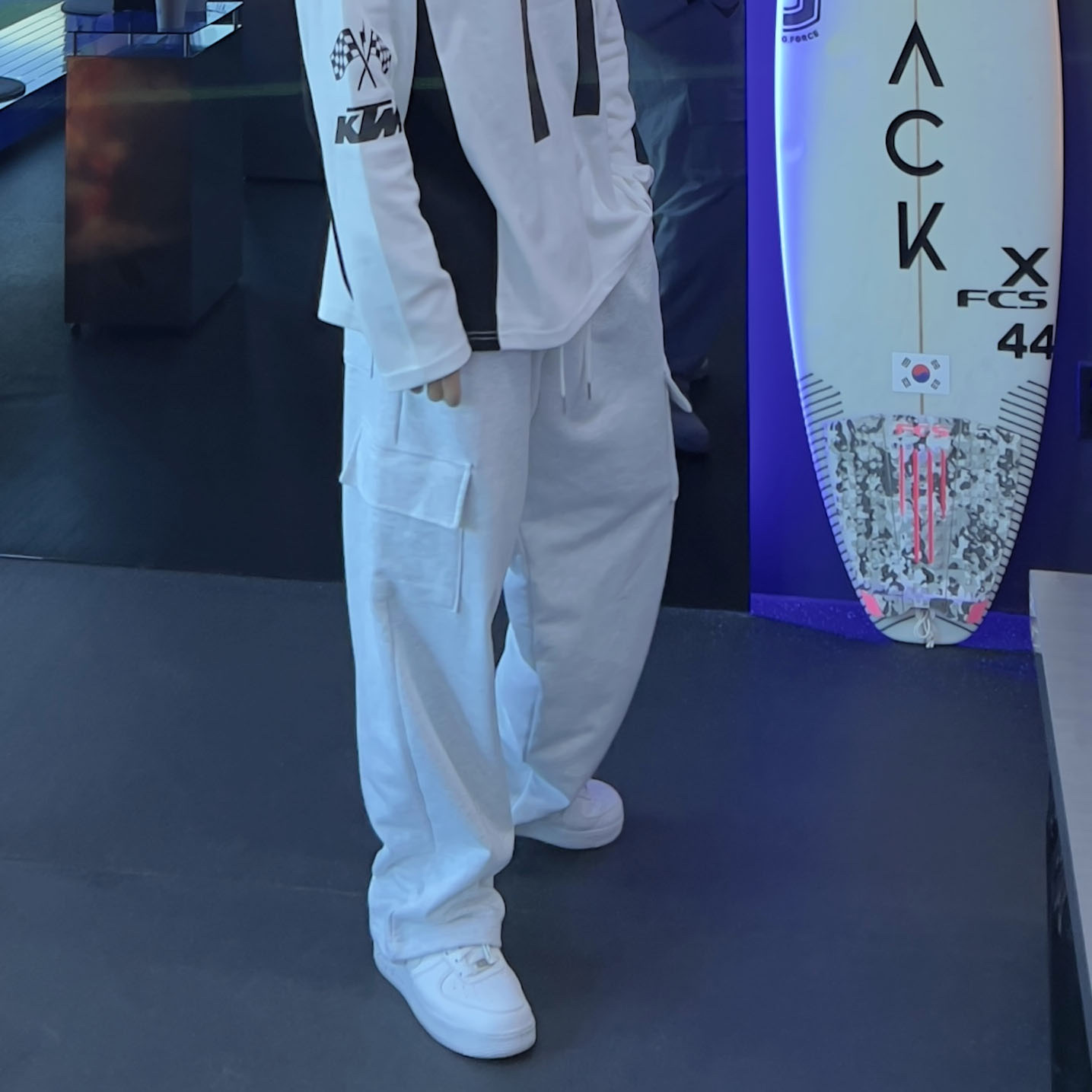 Nike x Drake Nocta Air Force 1 Low SP Certified Lover Boy White, Nike Air Force 1 '07 Low White 착용 스타일 - 3