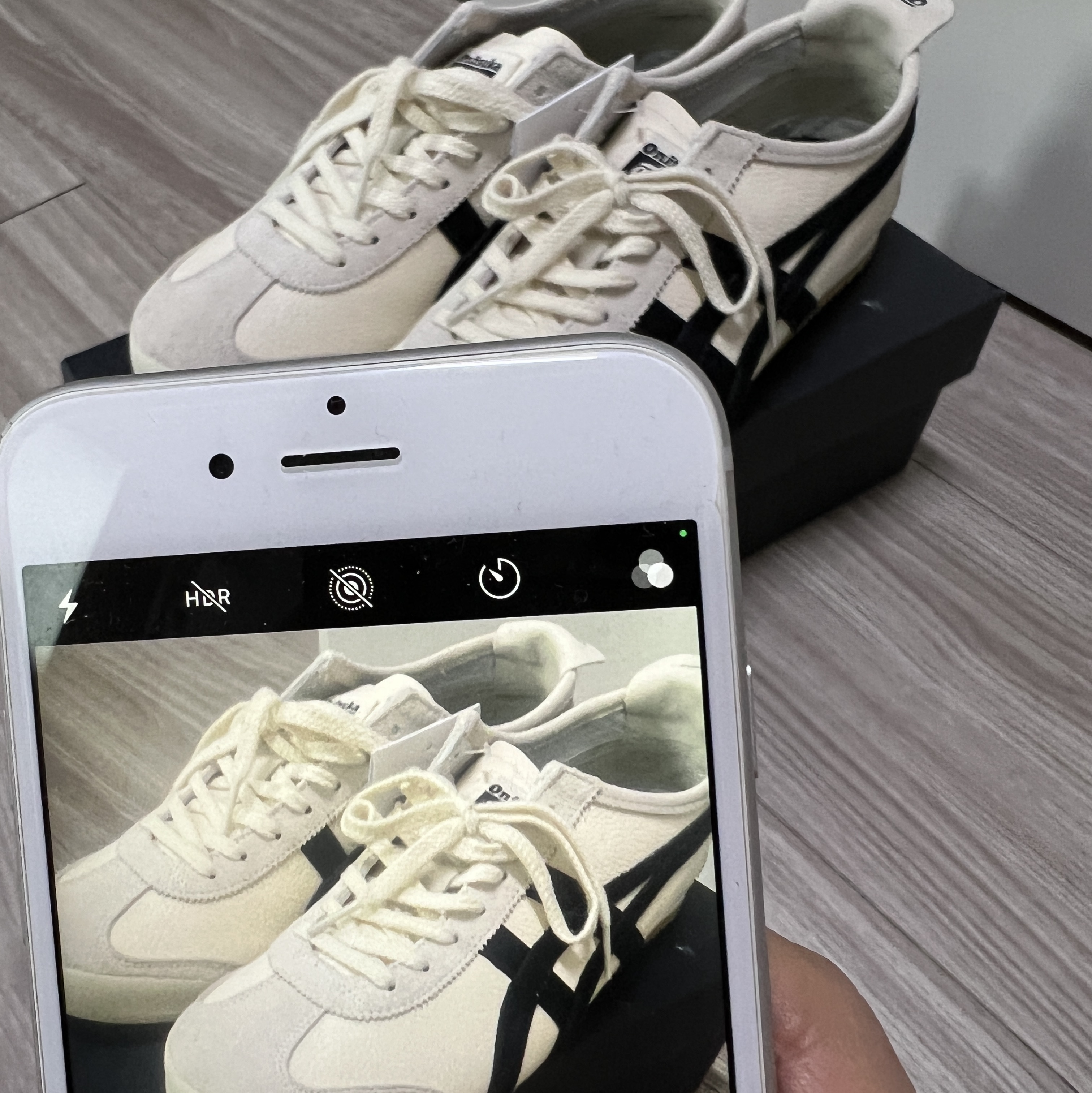 Onitsuka Tiger Mexico 66 Vintage White Black 착용 스타일