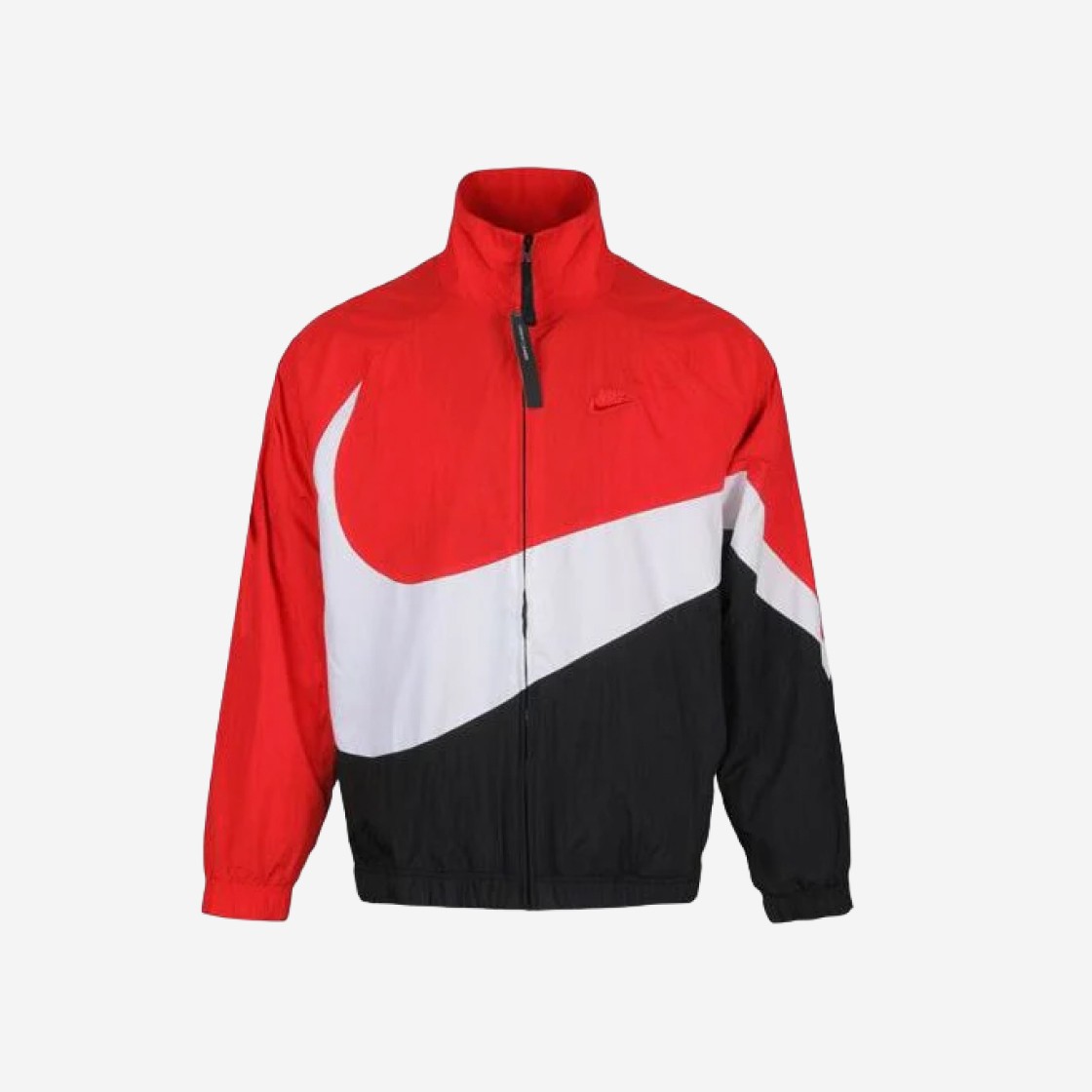 Nike NSW Big Swoosh Woven Jacket Red White Black - US/EU 상세 이미지 1