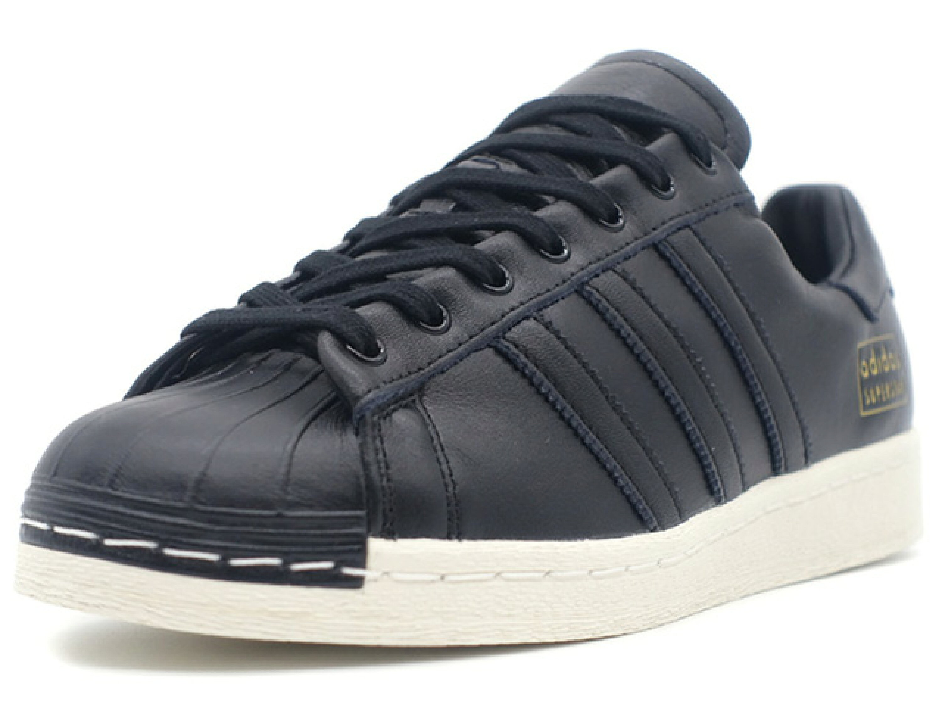 Adidas Superstar Lux Black White 착용 스타일