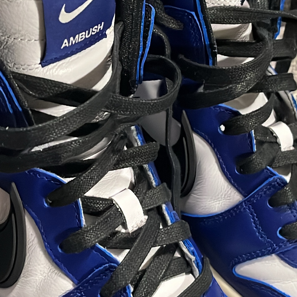 Nike x Ambush Dunk High Deep Royal Blue 착용 스타일 - 2