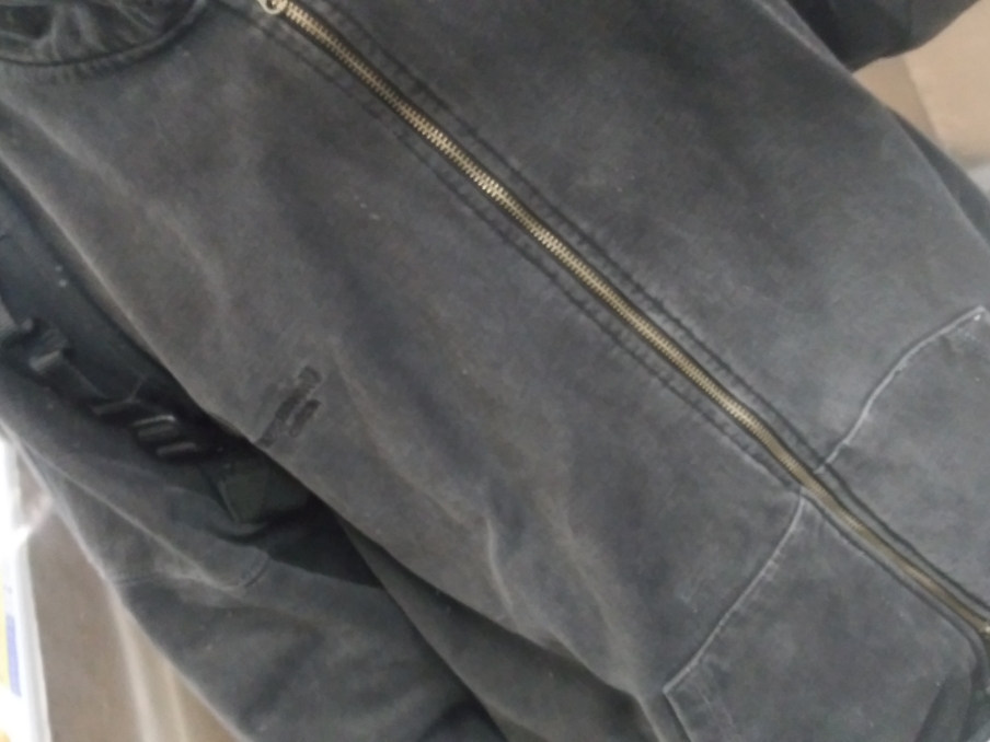 Undermycar Mu.11 Anti Fxxking Logo Play Oversized Pigment Hood Zip-up Gray 착용 스타일