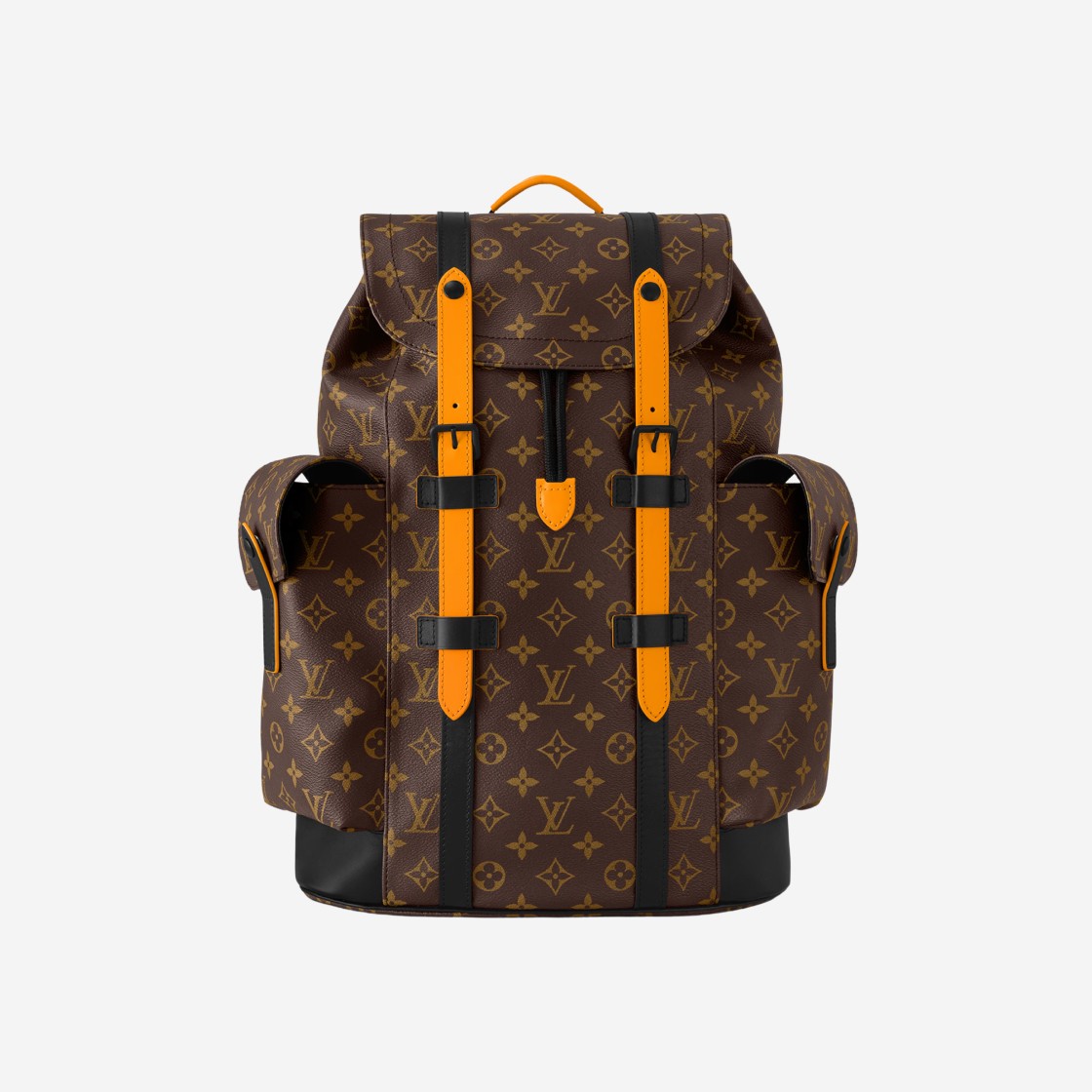 Louis Vuitton Christopher Mm Monogram Macassar Saffron Orange 상세 이미지 1