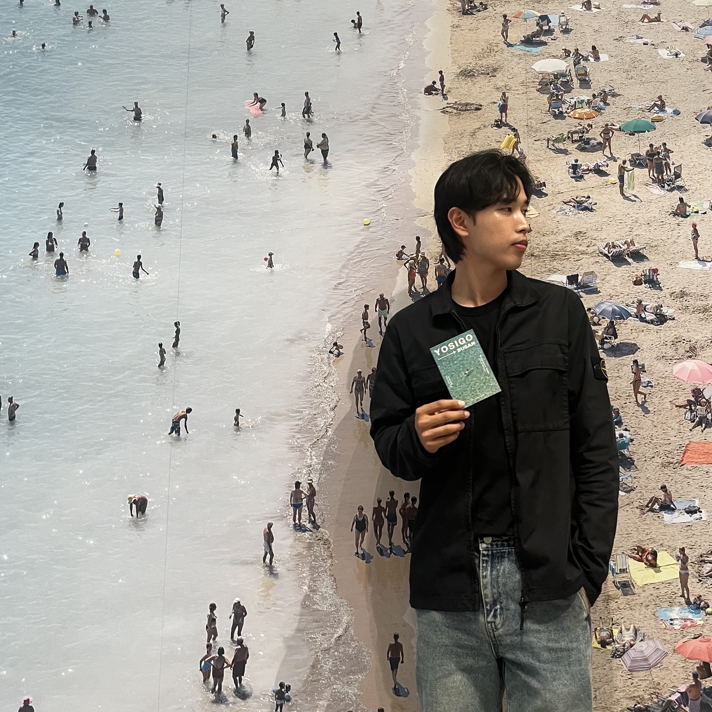 Stone Island 10210 Double Pocket Cotton Overshirt Black - 23SS 착용 스타일