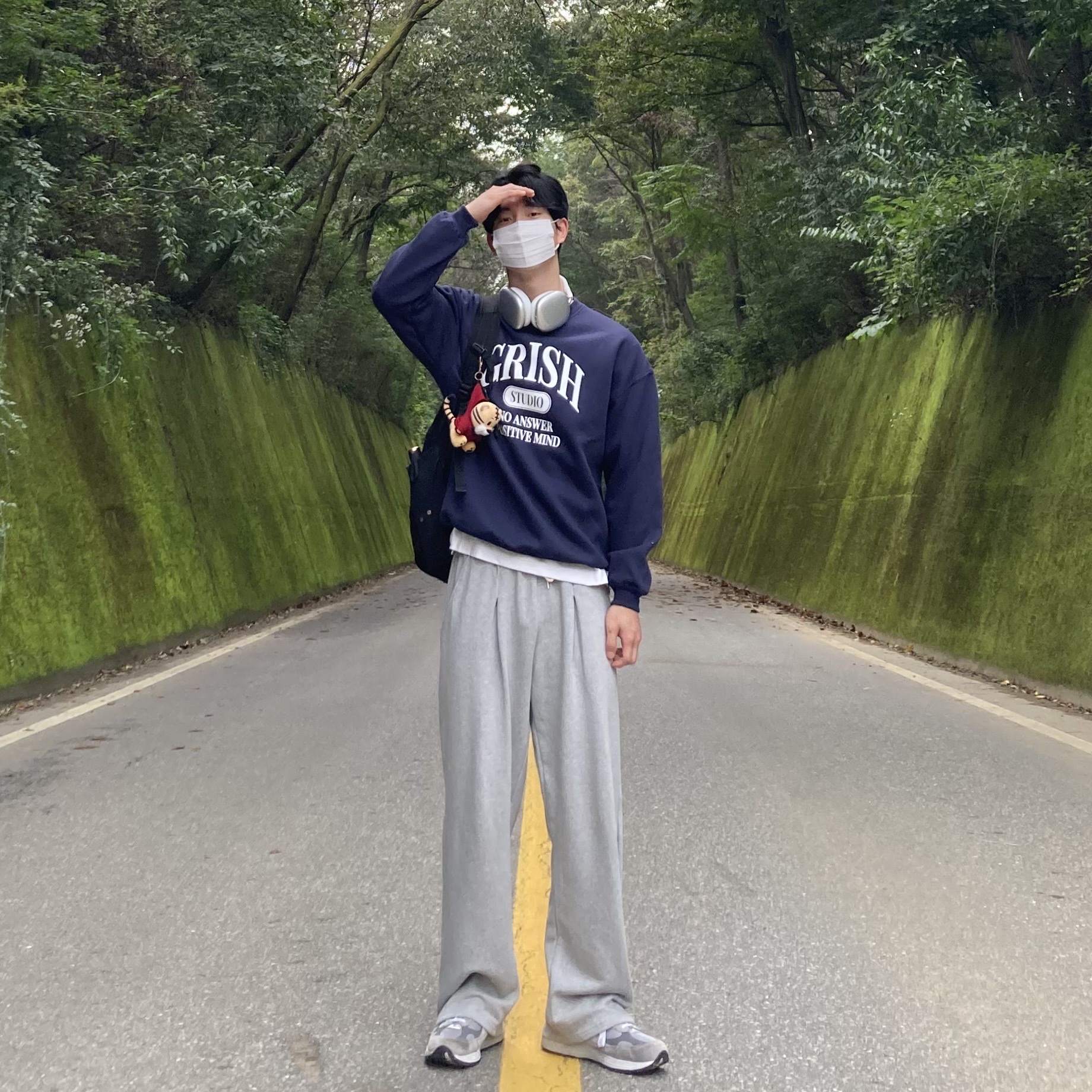 New Balance 992 Made in USA Grey - D Standard, Apple AirPods Max Lightning Silver (Korean Ver.) 착용 스타일 - 2