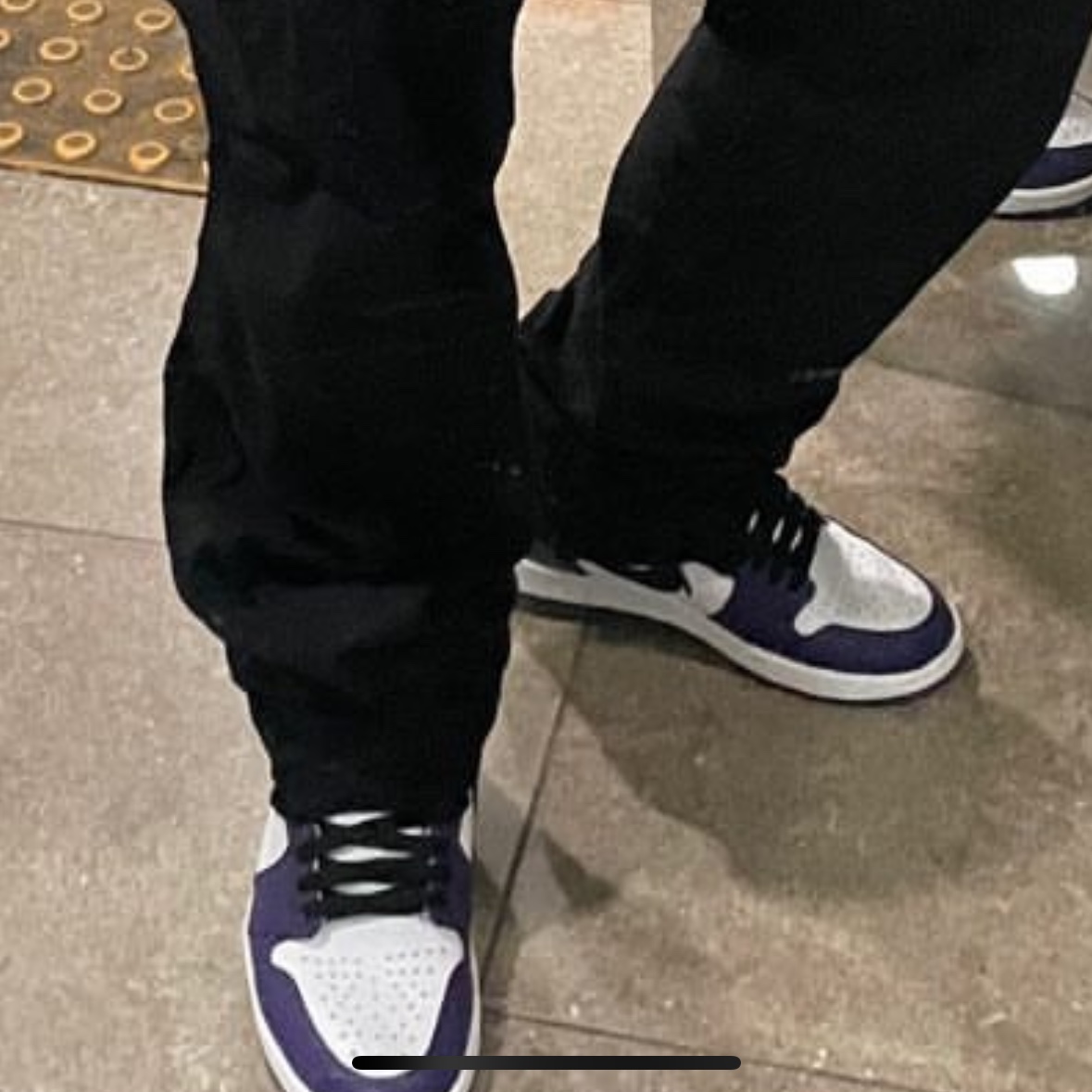 Jordan 1 Retro High OG Court Purple 2020 착용 스타일 - 1