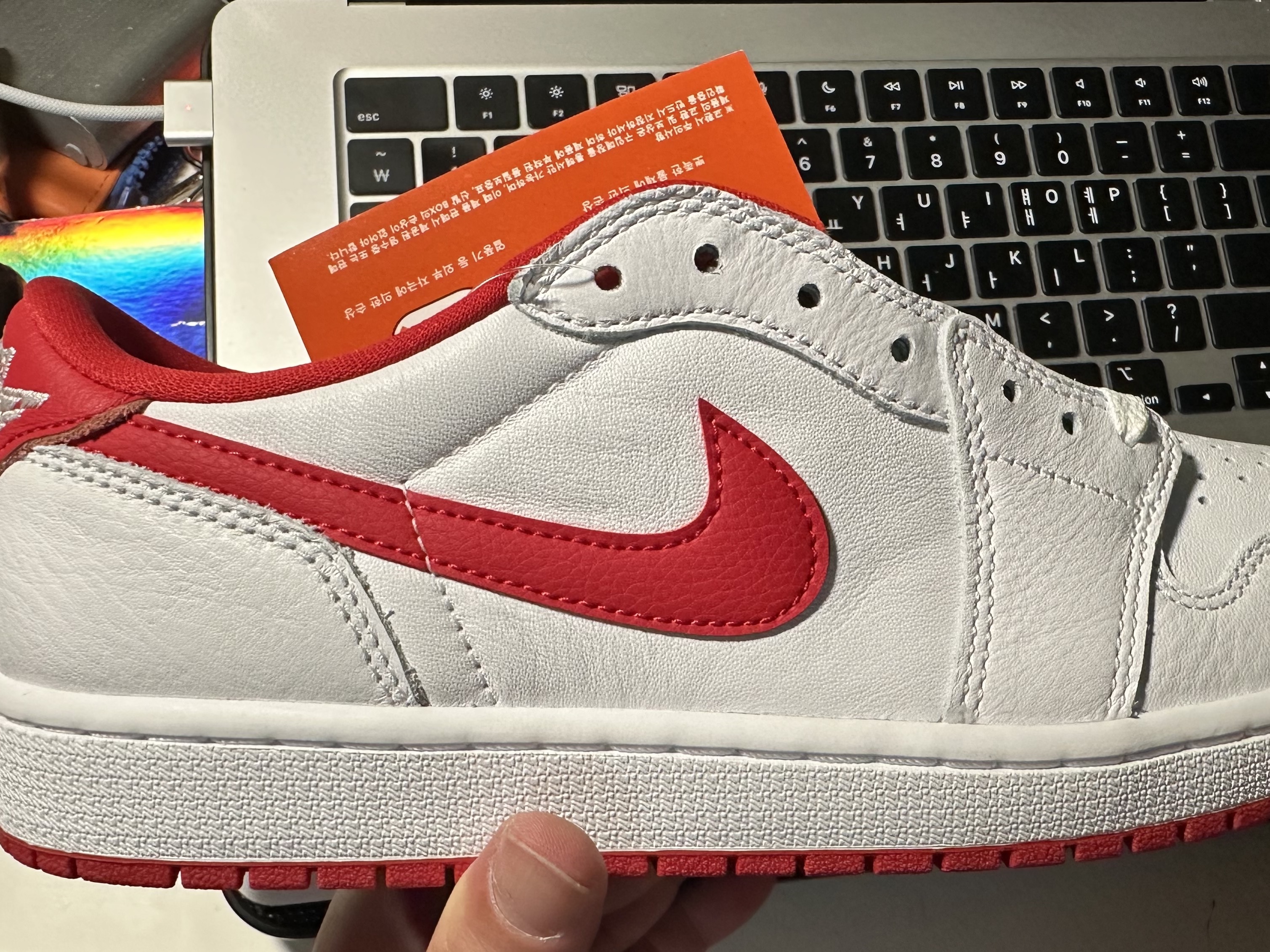 Jordan 1 Retro Low OG University Red 착용 스타일