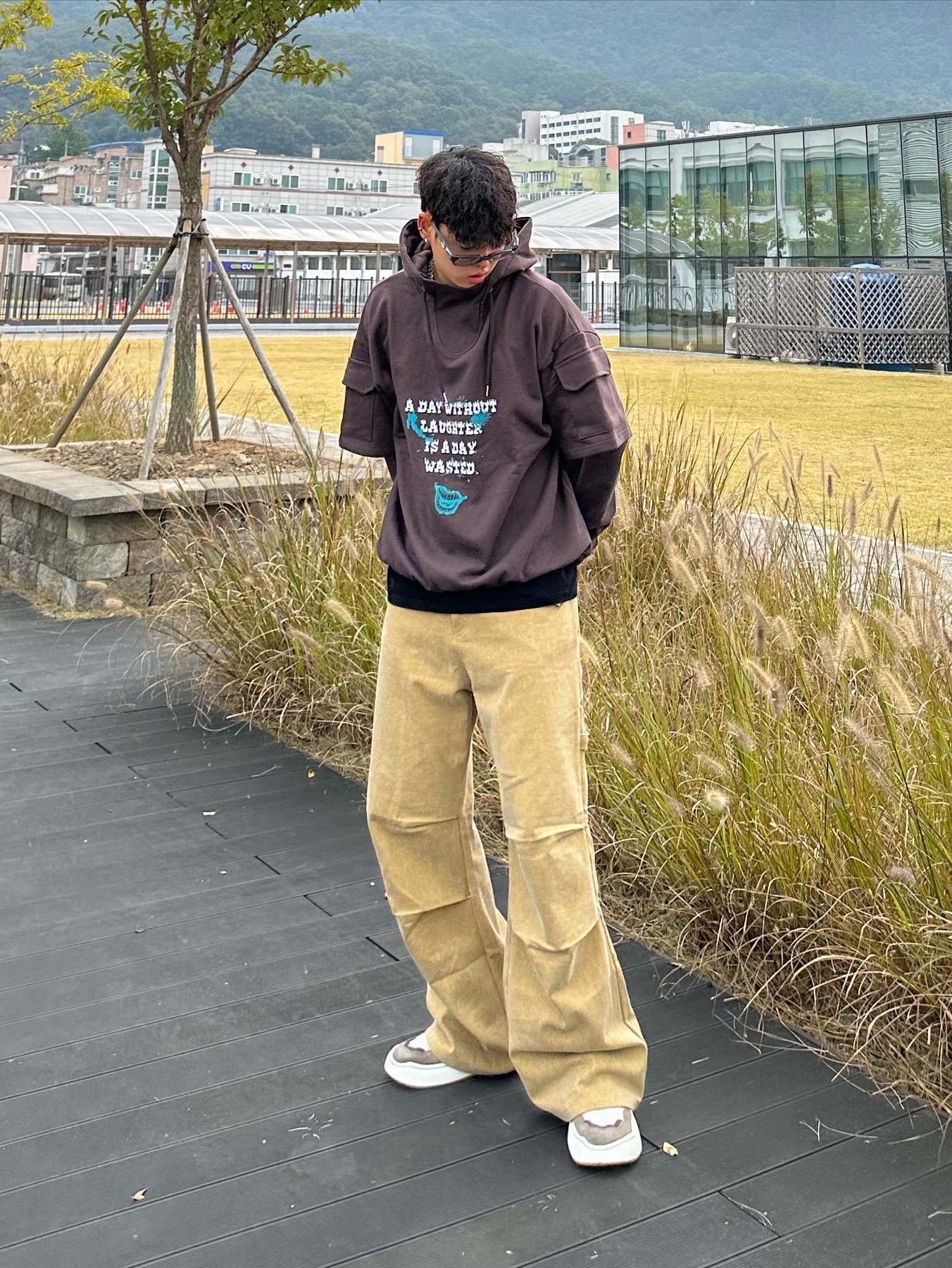 Ader Error Log; Khalif Green 착용 스타일 - 1