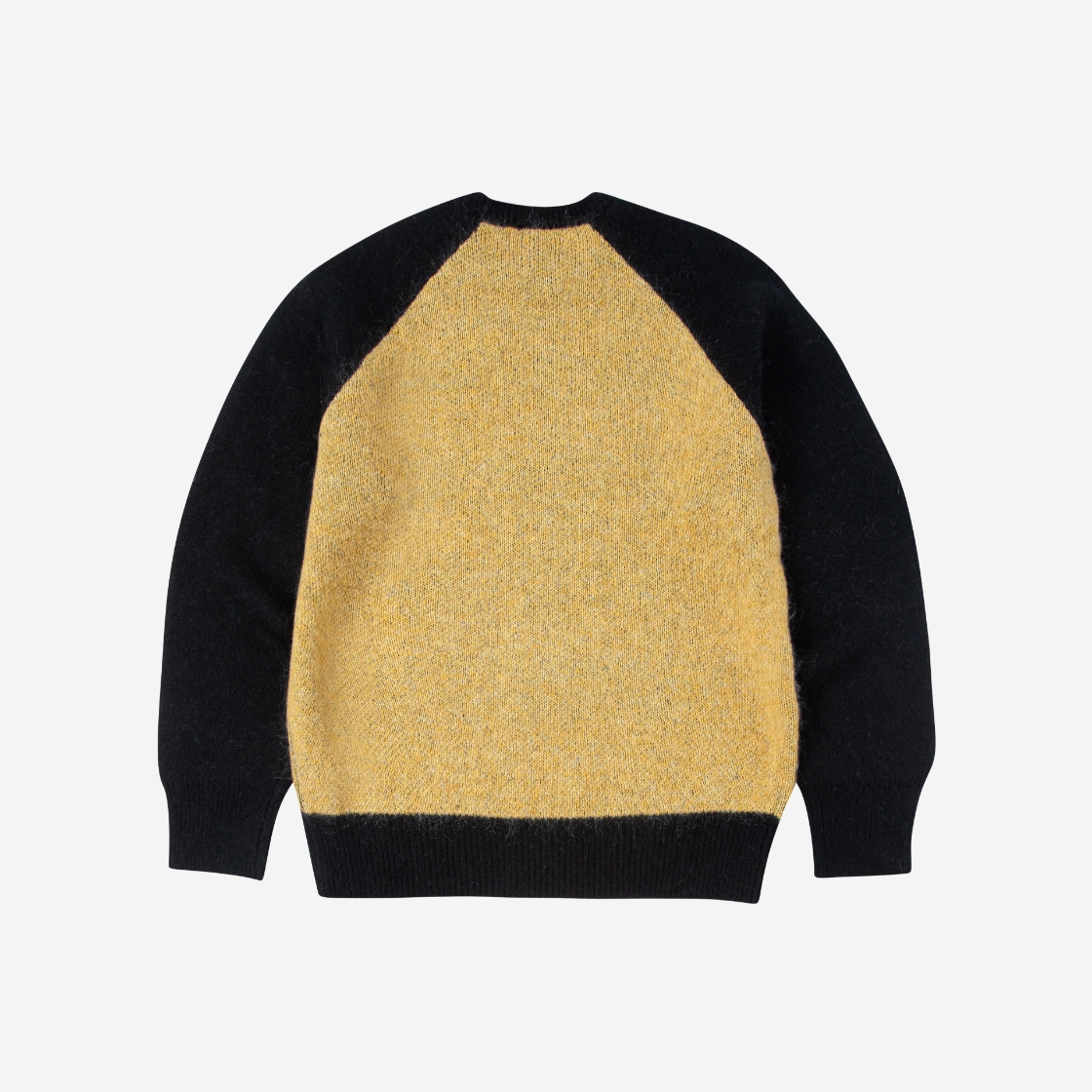 더바이닐하우스 모헤어 자카드 스웨터 옐로우(Thevinylhouse Mohair Jacquard Sweater Yellow) - 2