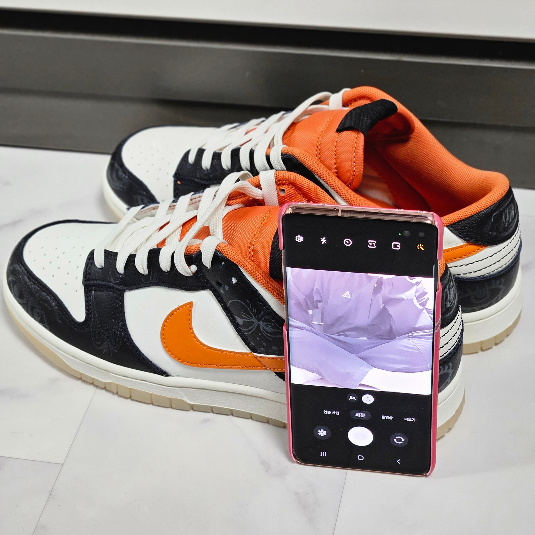 Nike Dunk Low Retro PRM Halloween 착용 스타일
