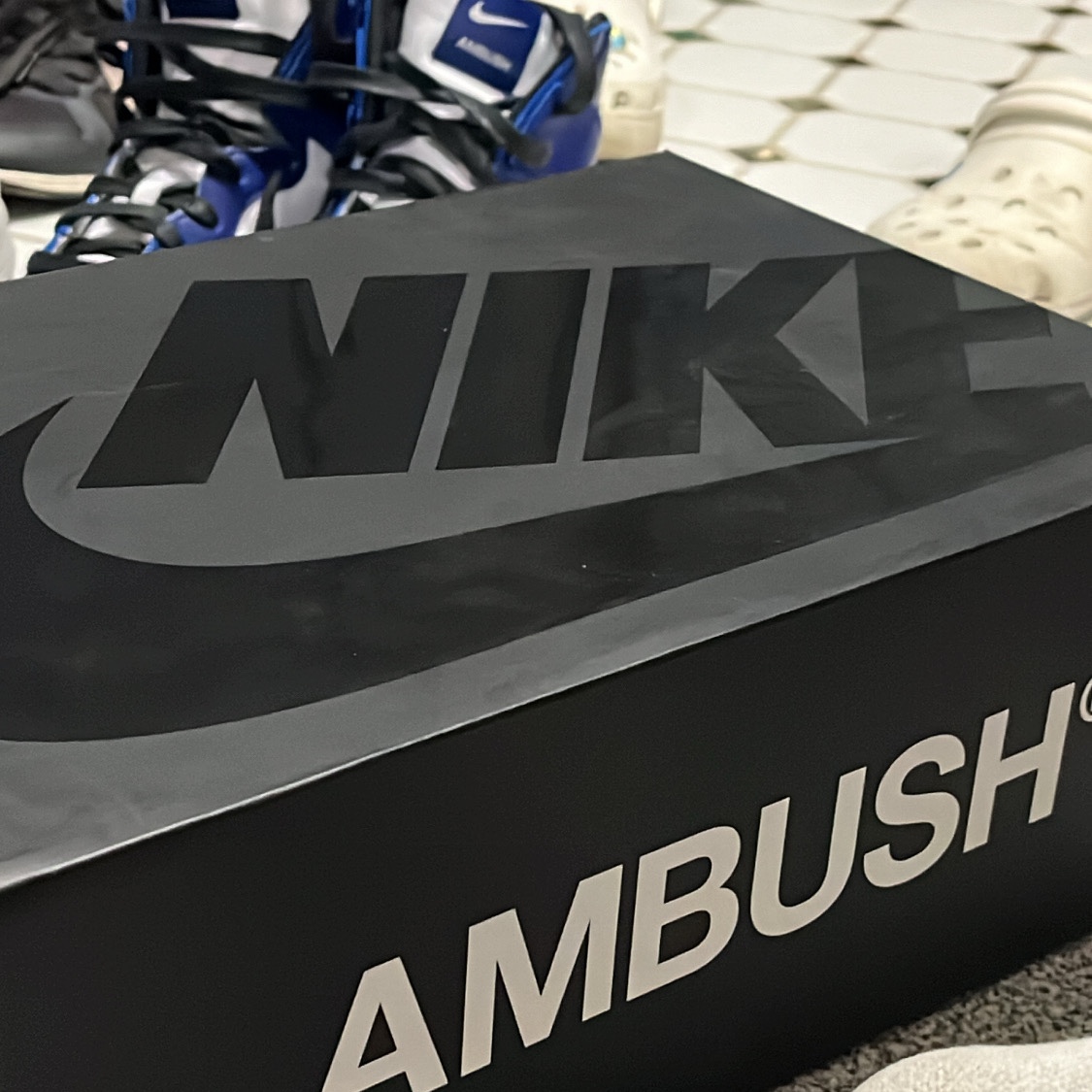 Nike x Ambush Dunk High Deep Royal Blue 착용 스타일 - 1