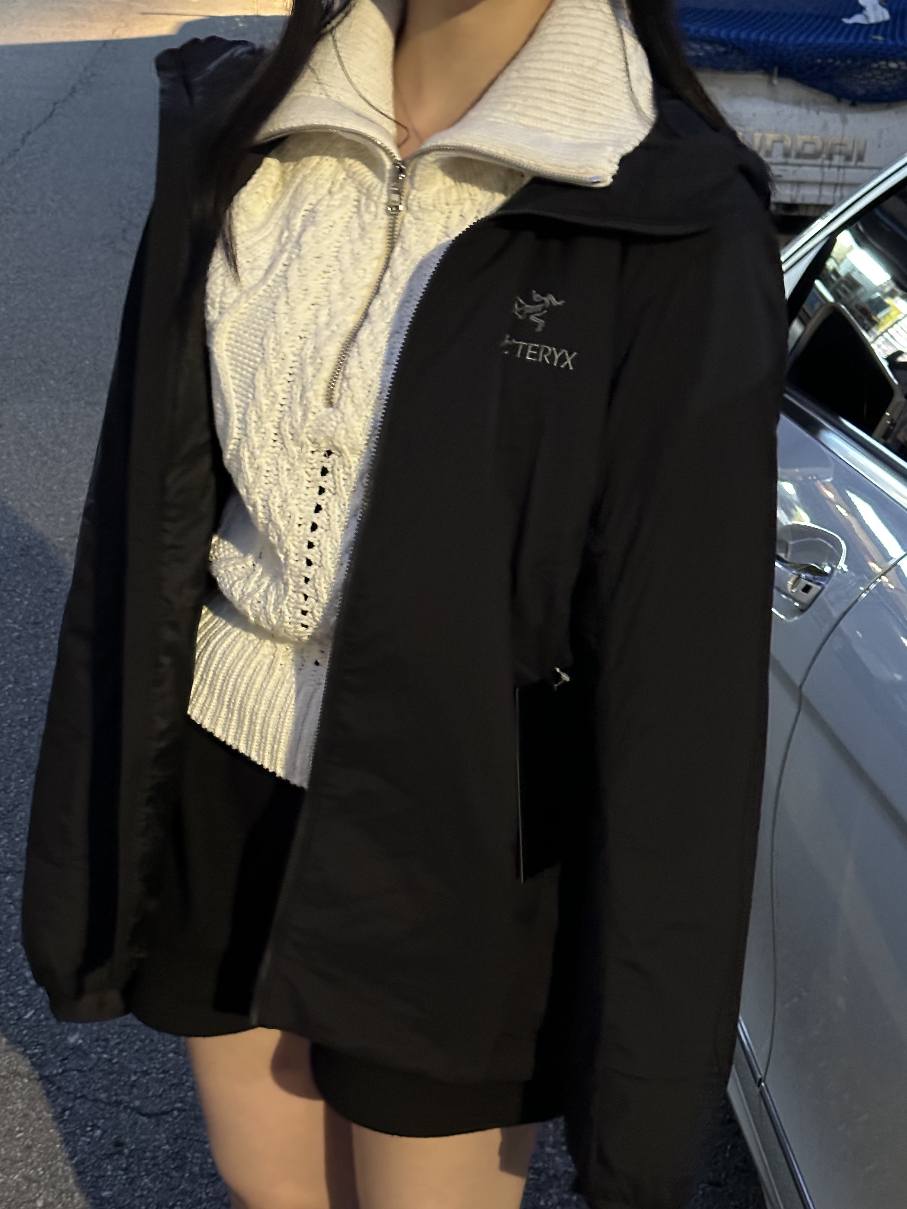 Arc'teryx Atom LT Hoody Black 착용 스타일