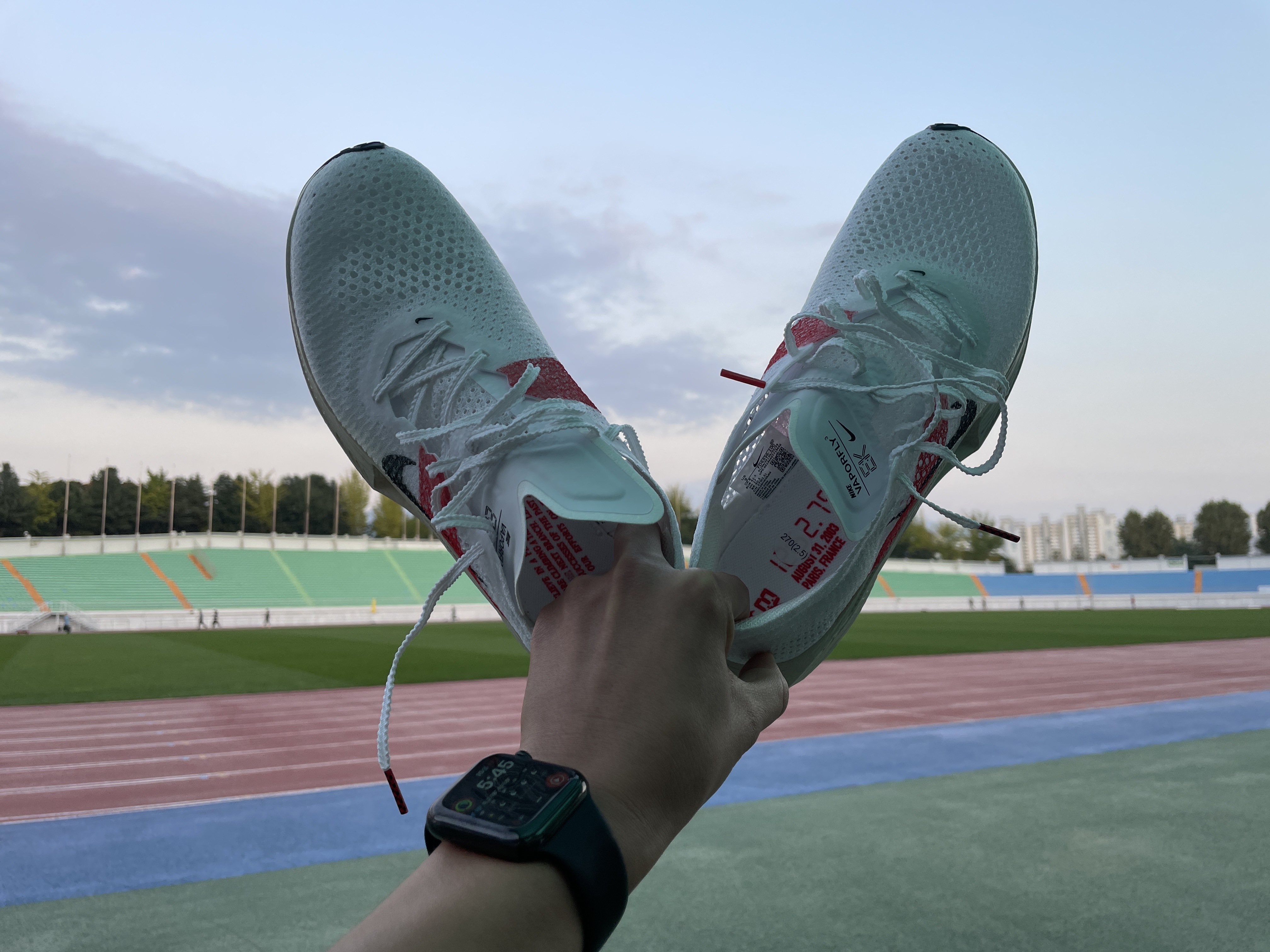 Nike ZoomX Vaporfly Next% 3 Eliud Kipchoge 착용 스타일