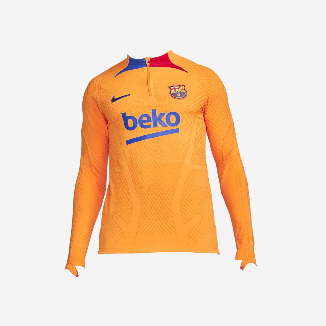 Nike FC Barcelona Strike Elite Dri-Fit ADV Dril Top Vivid Orange 상세 이미지 2