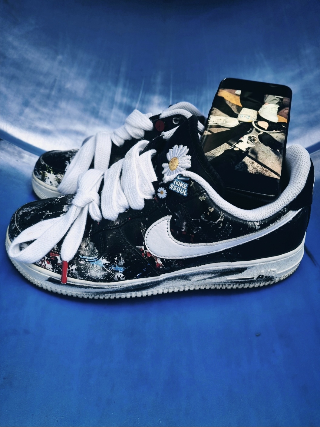 Nike x Peaceminusone Air Force 1 Low Para-Noise 착용 스타일 - 2
