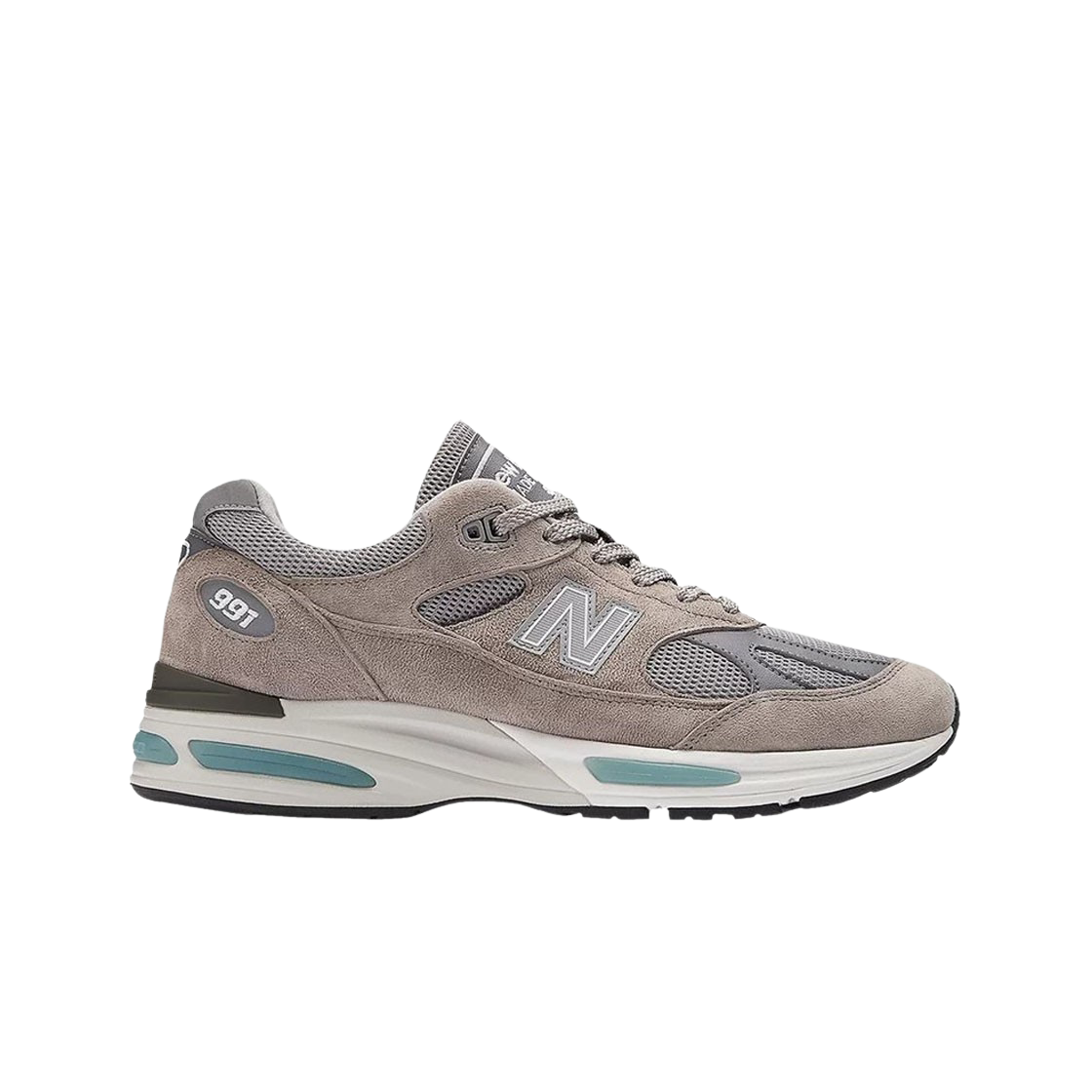 뉴발란스 991v2 메이드 인 UK 락 릿지 알로이 실버(New Balance 991v2 Made in UK Rock Ridge Alloy Silver)