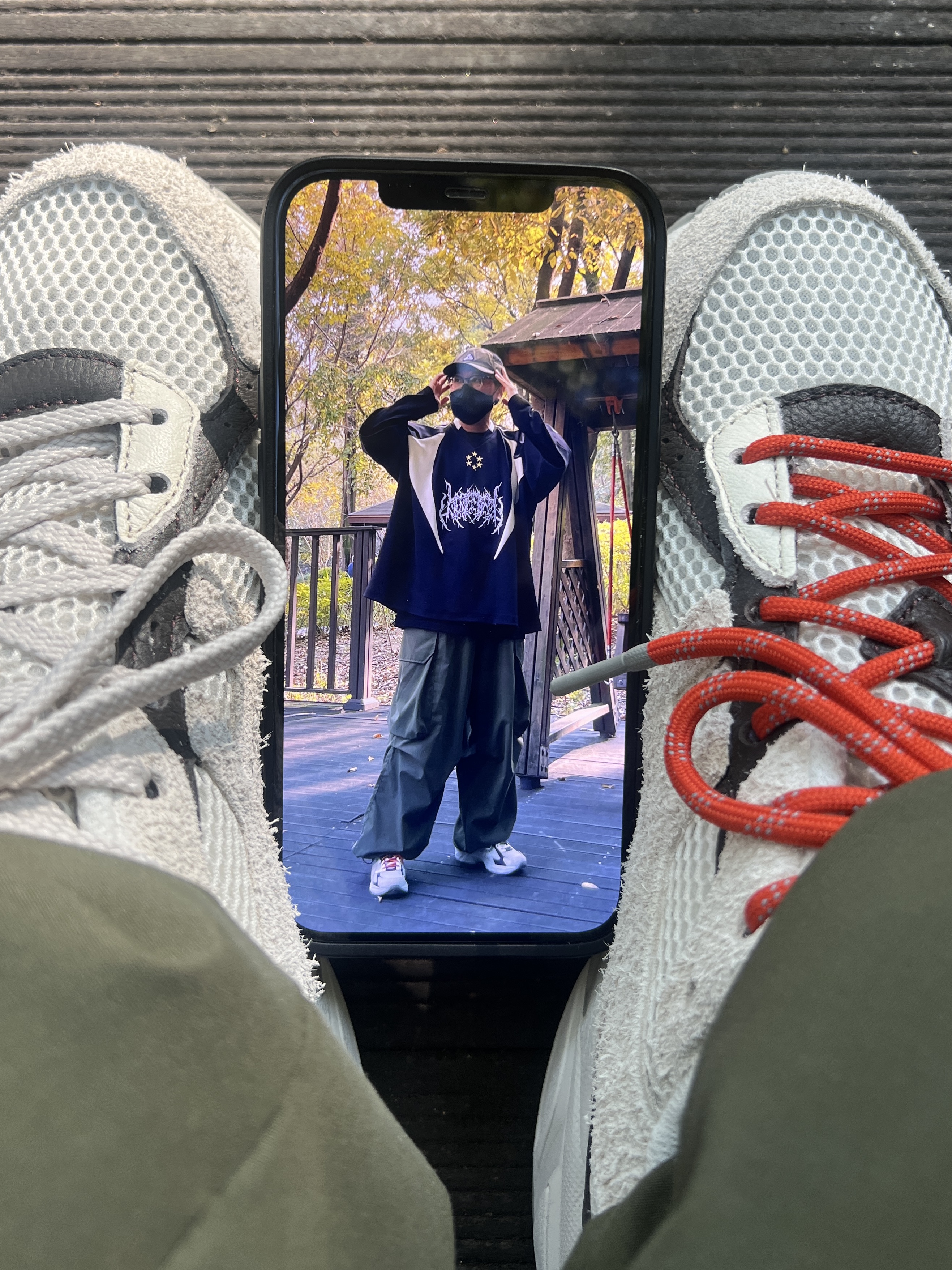 Asics x Hal Studios Gel-1130 MK-III Glacier 착용 스타일 - 1