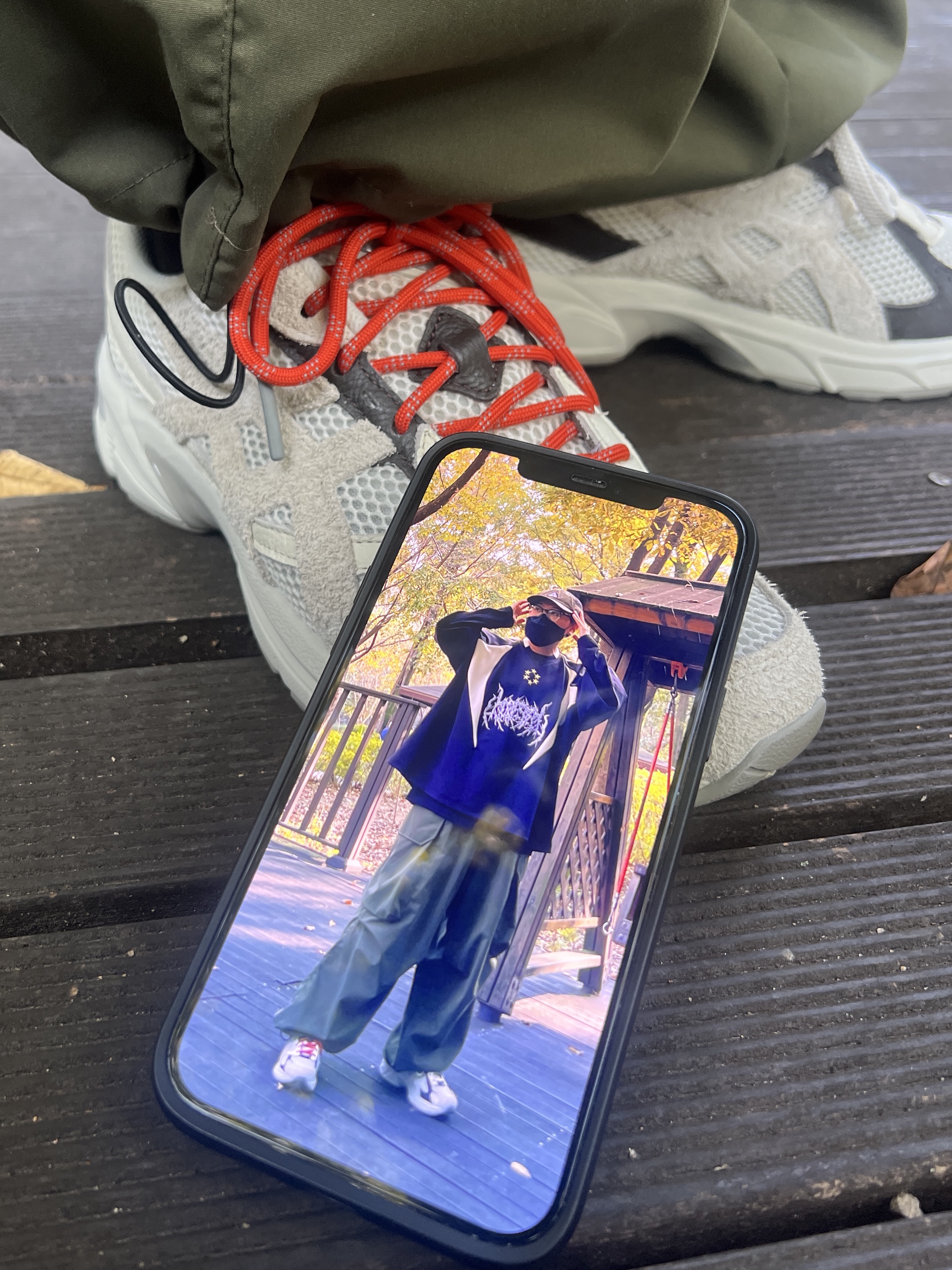 Asics x Hal Studios Gel-1130 MK-III Glacier 착용 스타일 - 2