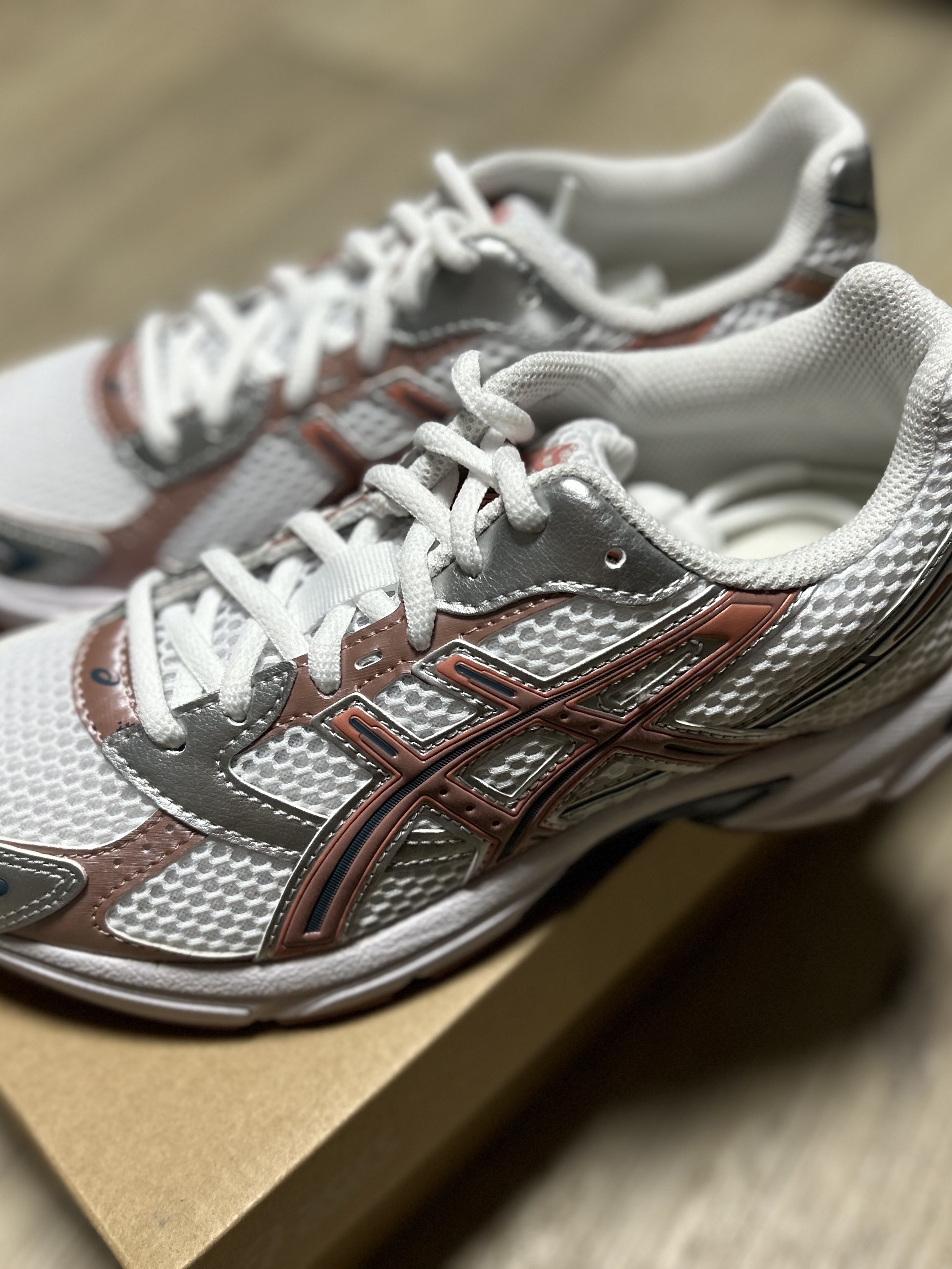 (W) Asics Gel-1130 White Umeboshi 착용 스타일 - 3