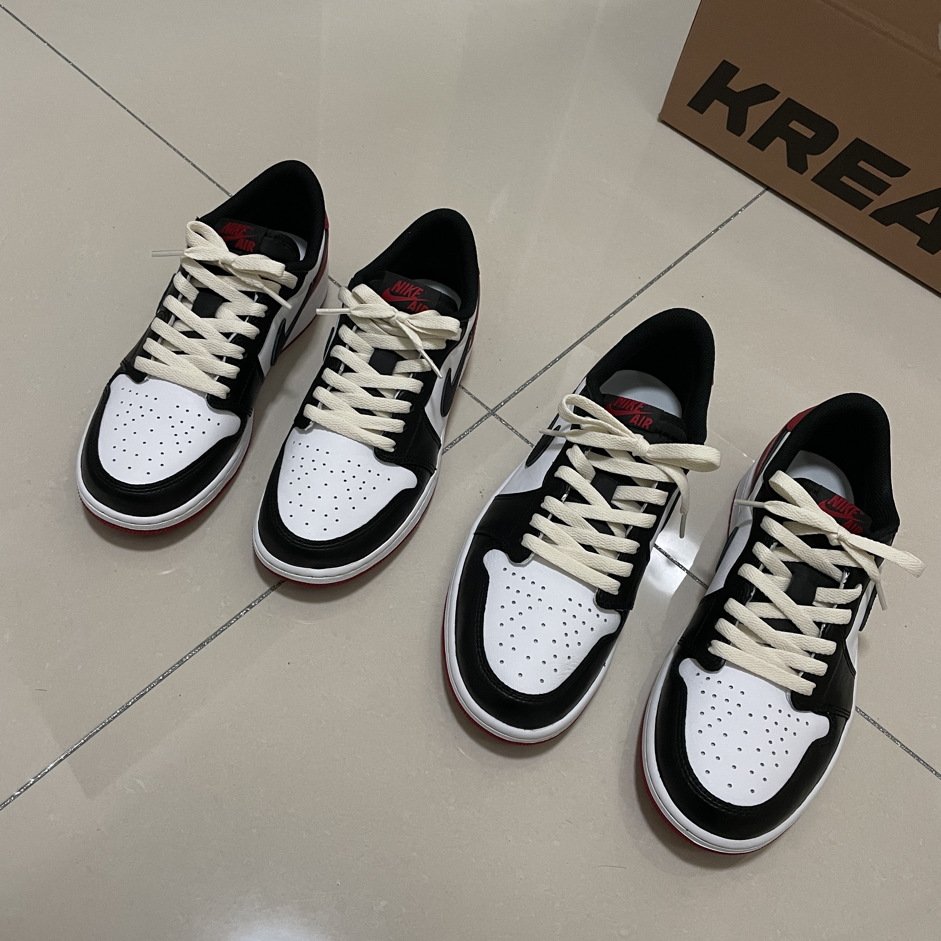 Jordan 1 Retro Low OG Black Toe 착용 스타일