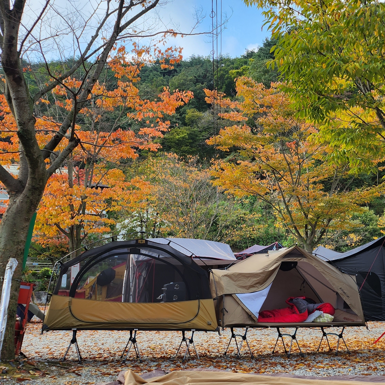 Helinox Tactical Cot Tent Solo Inner Tent Coyote Tan Mesh 착용 스타일