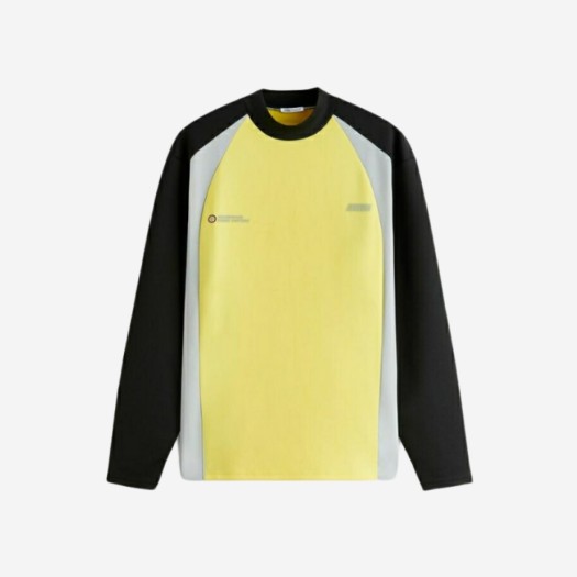 자라 x 루이지 컬러 블록 티셔츠 레몬 옐로우