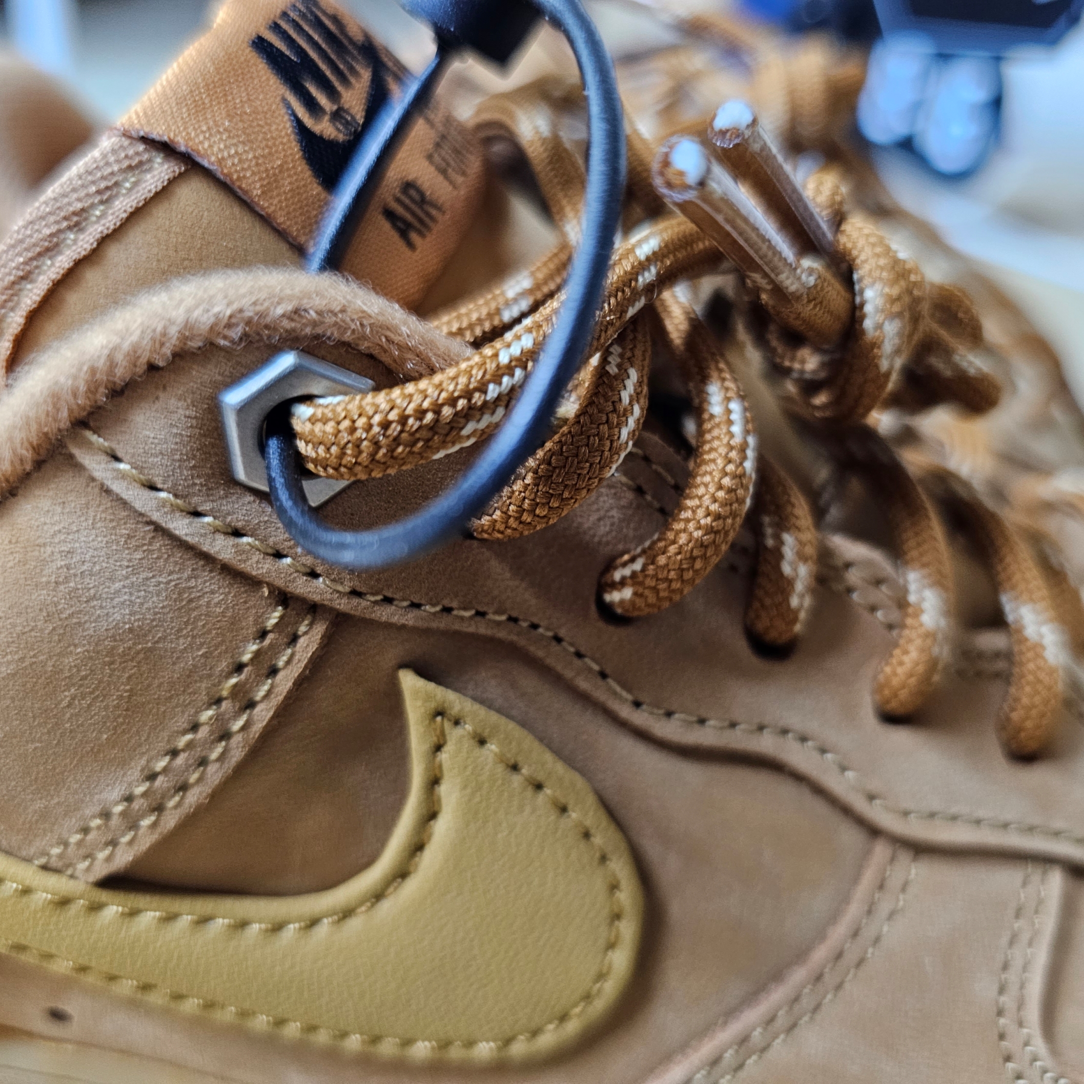 Nike Air Force 1 '07 WB Flax 착용 스타일 - 7