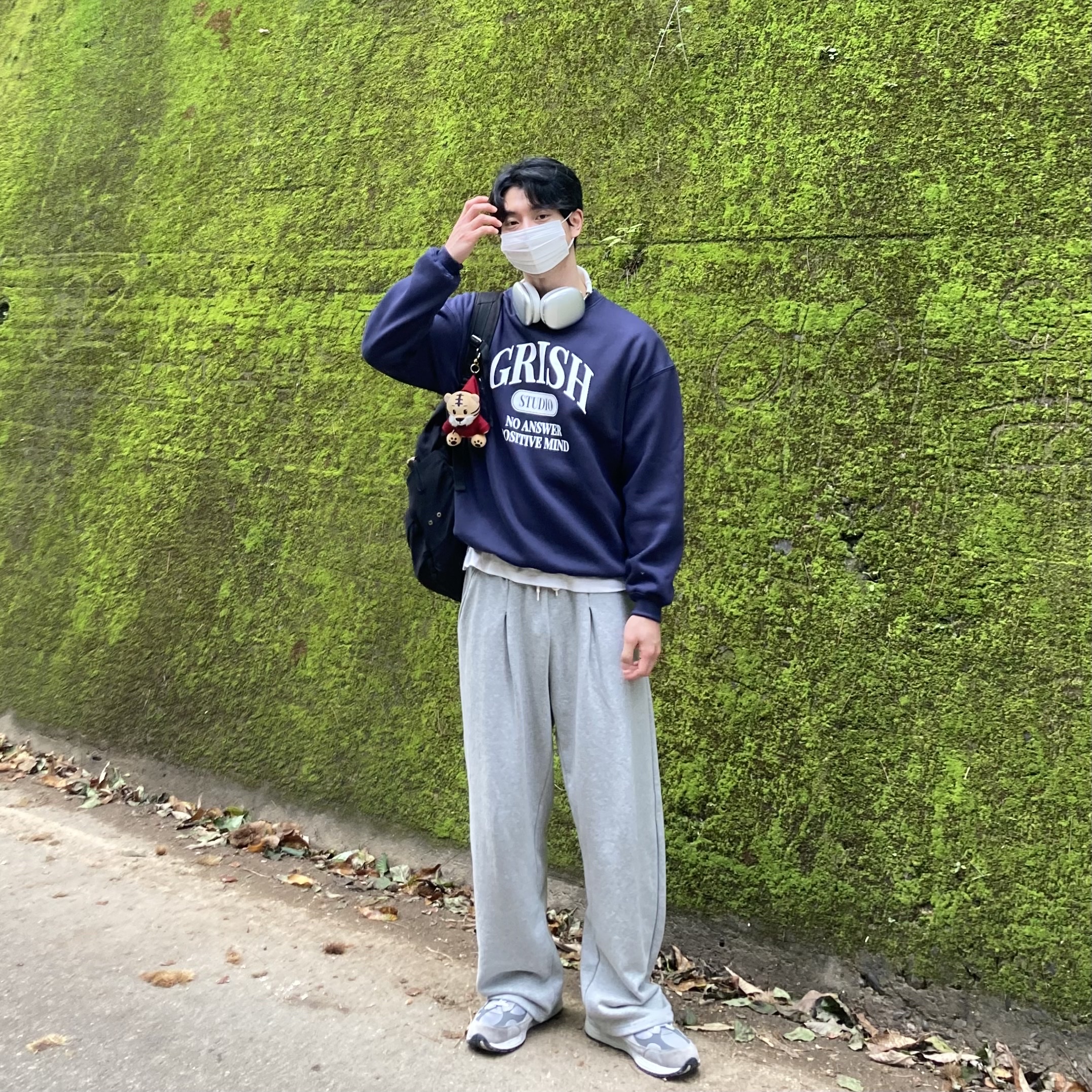 New Balance 992 Made in USA Grey - D Standard, Apple AirPods Max Lightning Silver (Korean Ver.) 착용 스타일 - 4