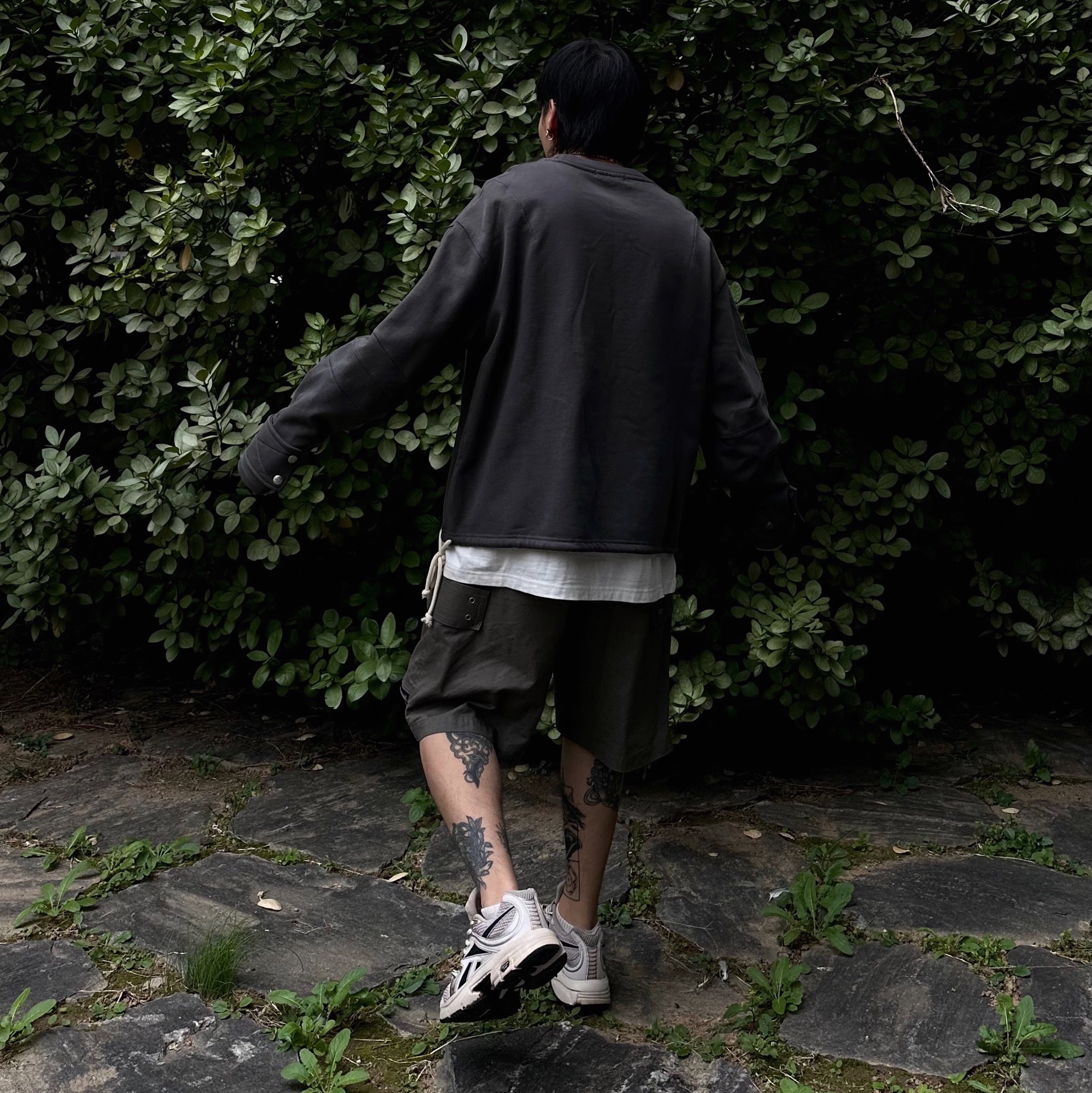 Reebok x Project G/R Bondage Hybrid Premier Road Vintage White 착용 스타일 - 3