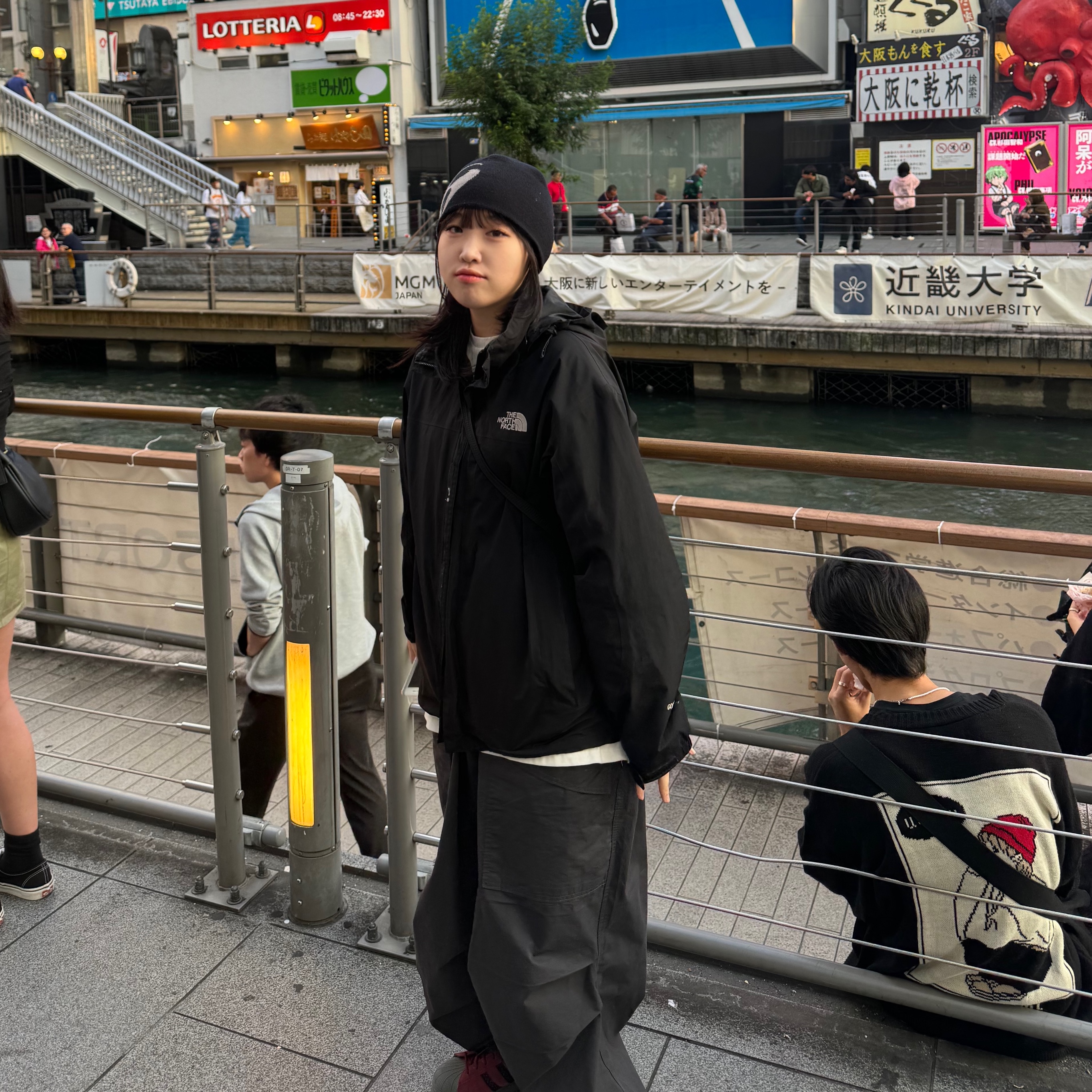 Adidas Superstar Shadow Red Core Black, Sansan Gear Logo Beanie Black - 22FW 착용 스타일
