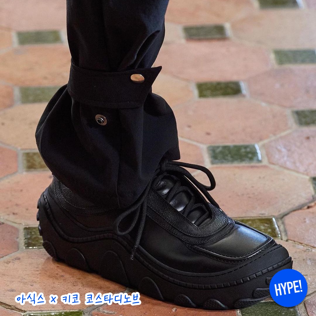 Salomon x MM6 Maison Margiela Cross Mid Bering Sea 착용 스타일 - 5