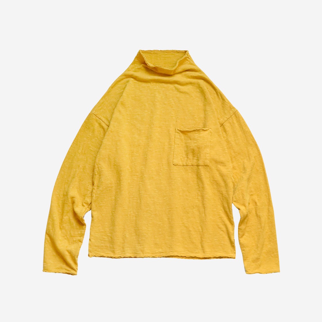 Kapital Amuse Knit Gandhi Long Sleeve T-Shirt Yellow 상세 이미지 1