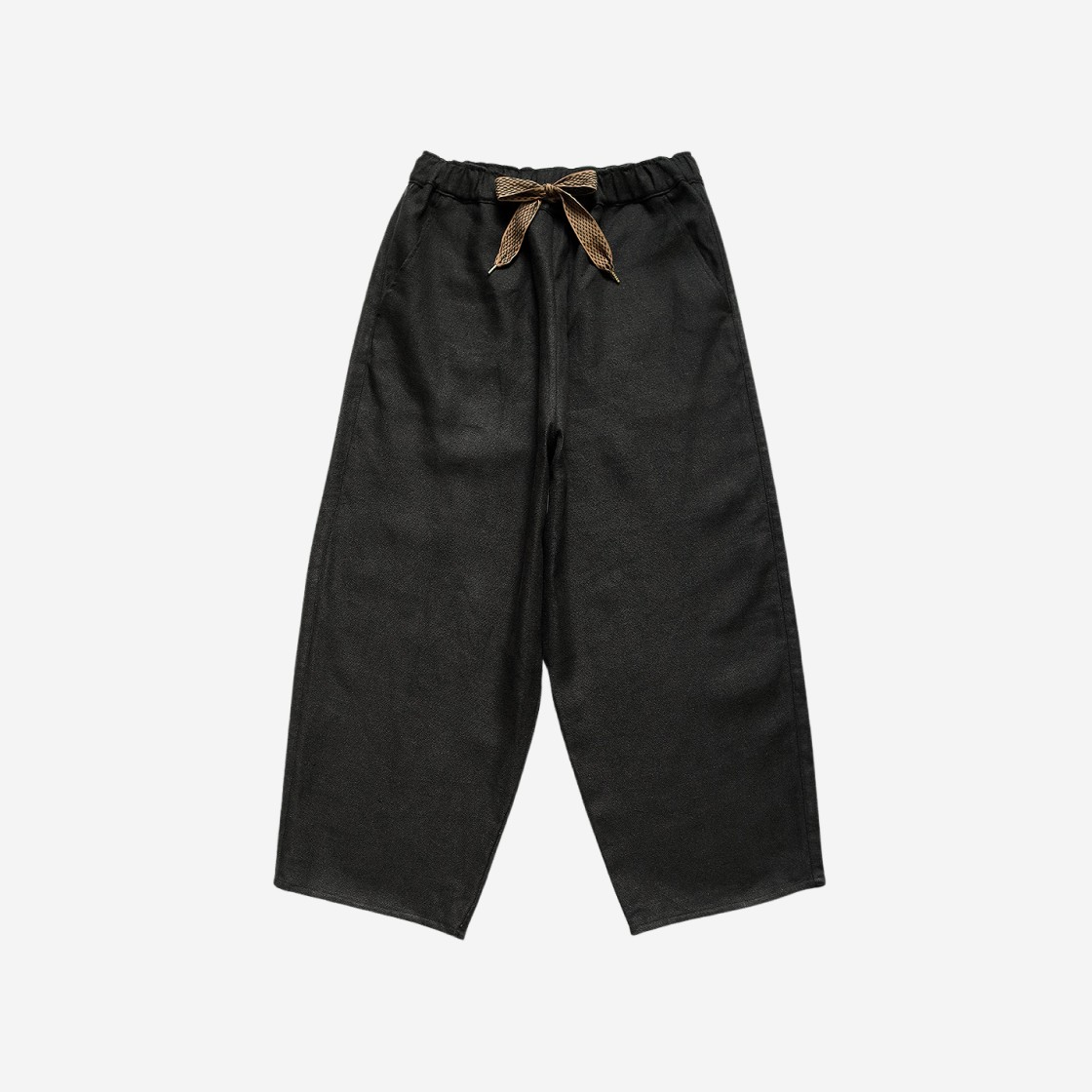 Kapital Linen Dongolos Casa Pants Black 상세 이미지 1