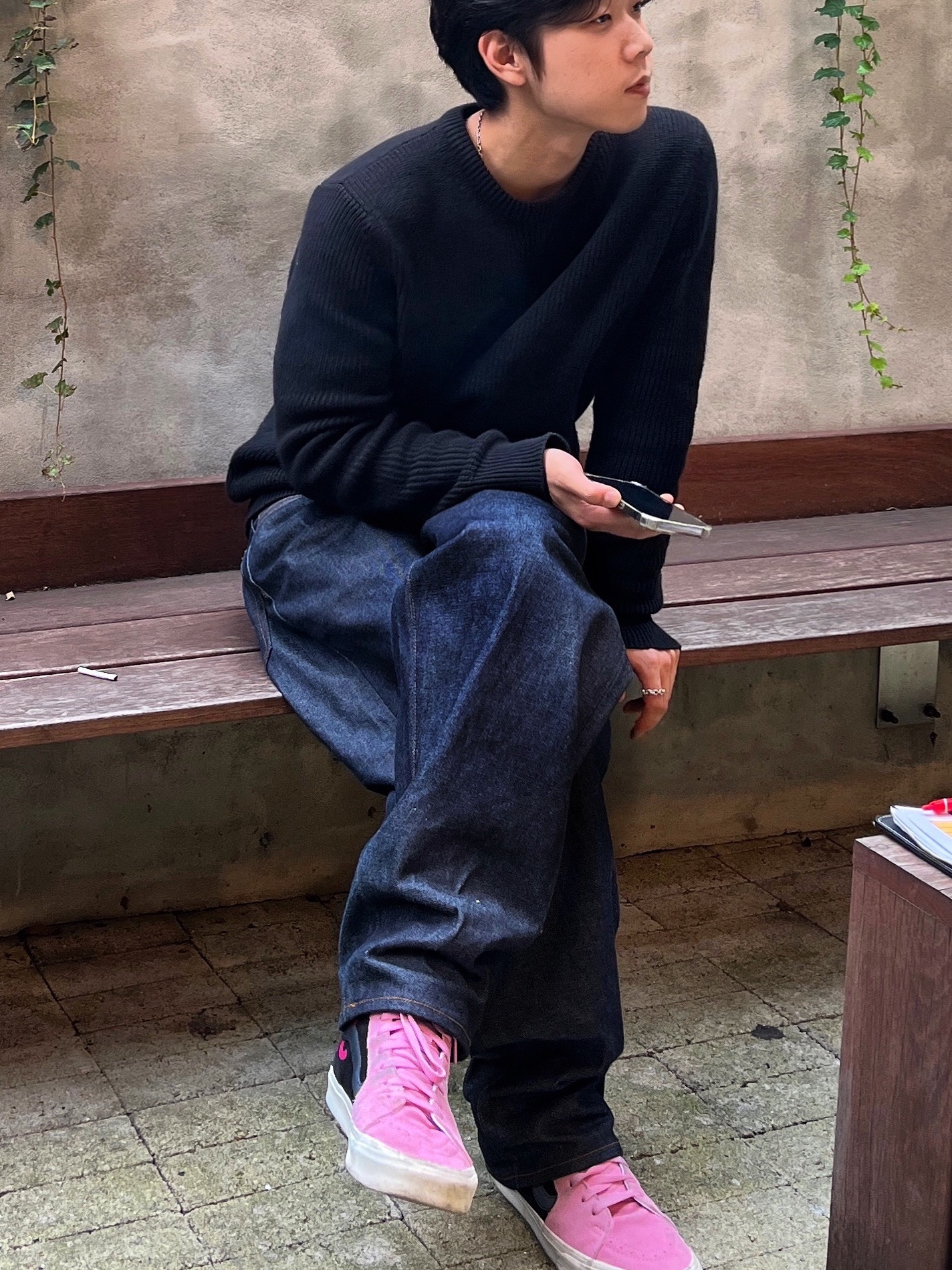 Supreme Rigid Baggy Selvedge Jean Rigid Indigo - 23FW 착용 스타일 - 2