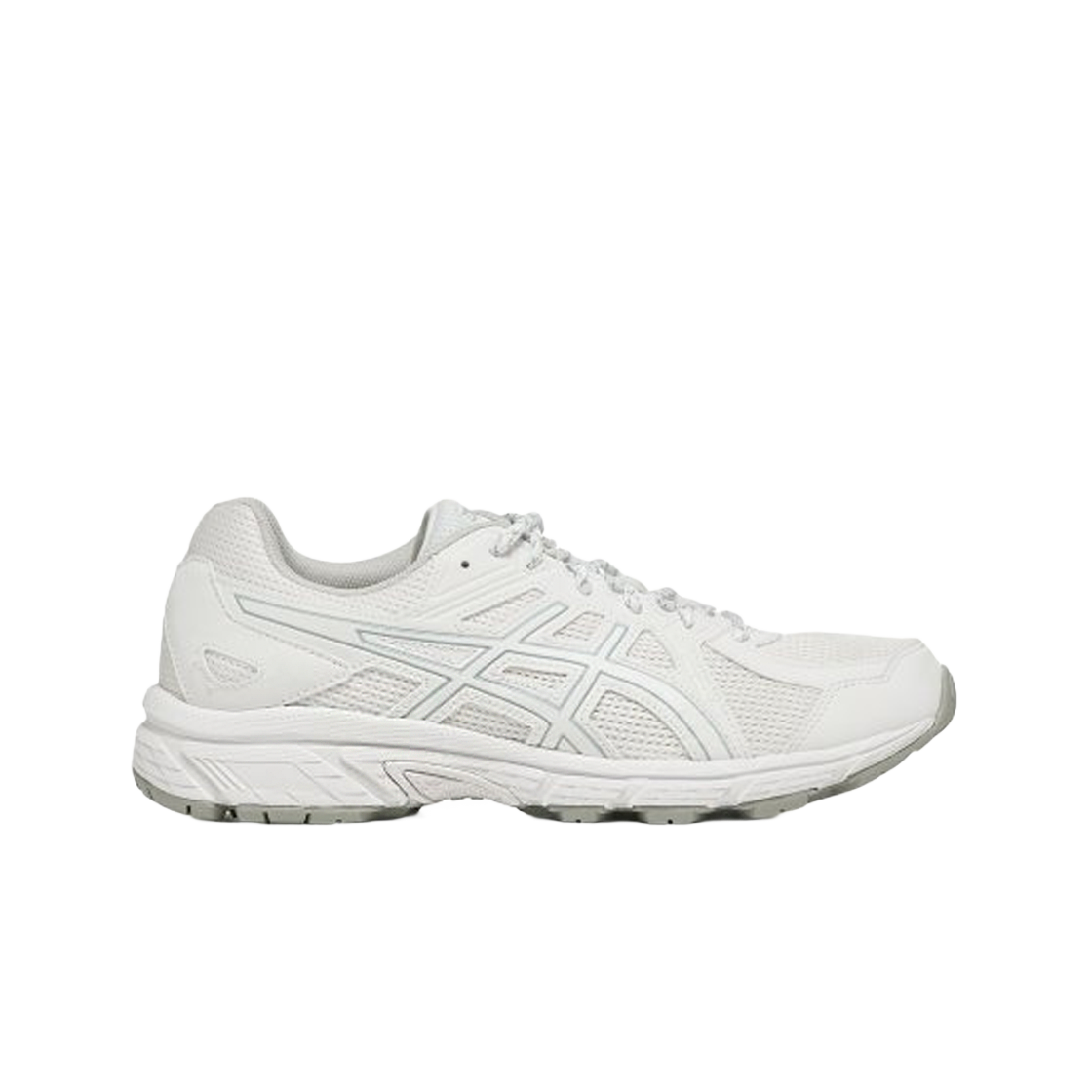 아식스 조그 100 T 화이트 - 4E 엑스트라 와이드(Asics Jog 100 T White - 4E Extra Wide)