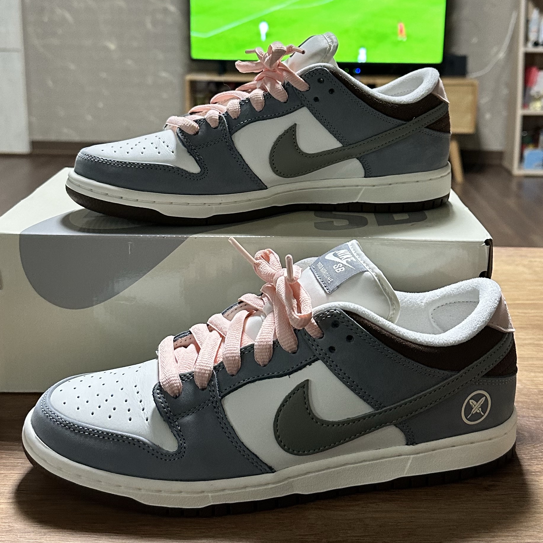 Nike x Yuto Horigome SB Dunk Low Wolf Grey 착용 스타일 - 2