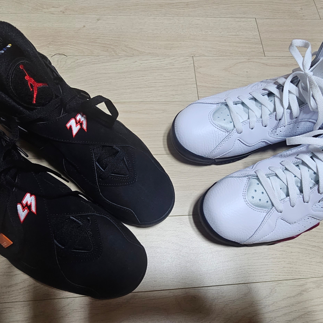 Jordan 8 Retro Playoffs 2023 착용 스타일 - 2