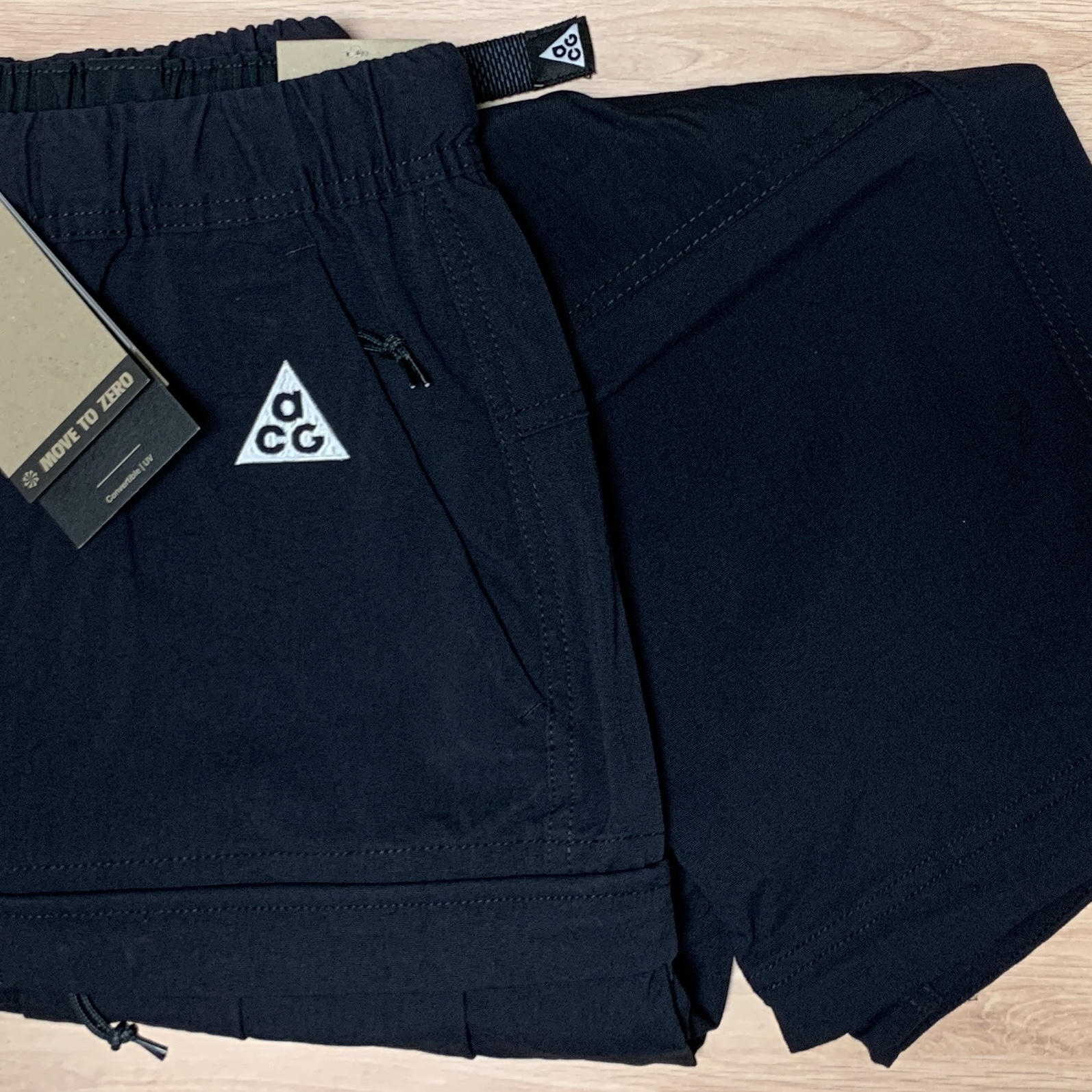 Nike ACG Smith Summit Cargo Pants Black Anthracite - Asia 착용 스타일