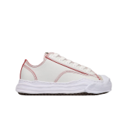 Maison Mihara Yasuhiro Hank OG Sole Red Line Leather Low-top Sneakers White