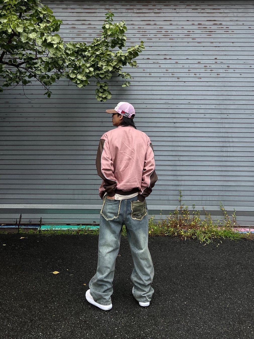 Icyto I.C.T Trucker Cap Ivory Brown, Icyto I.C.T. Trucker Cap Charcoal 착용 스타일 - 3