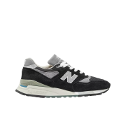 New Balance 998 Made in USA Black Silver