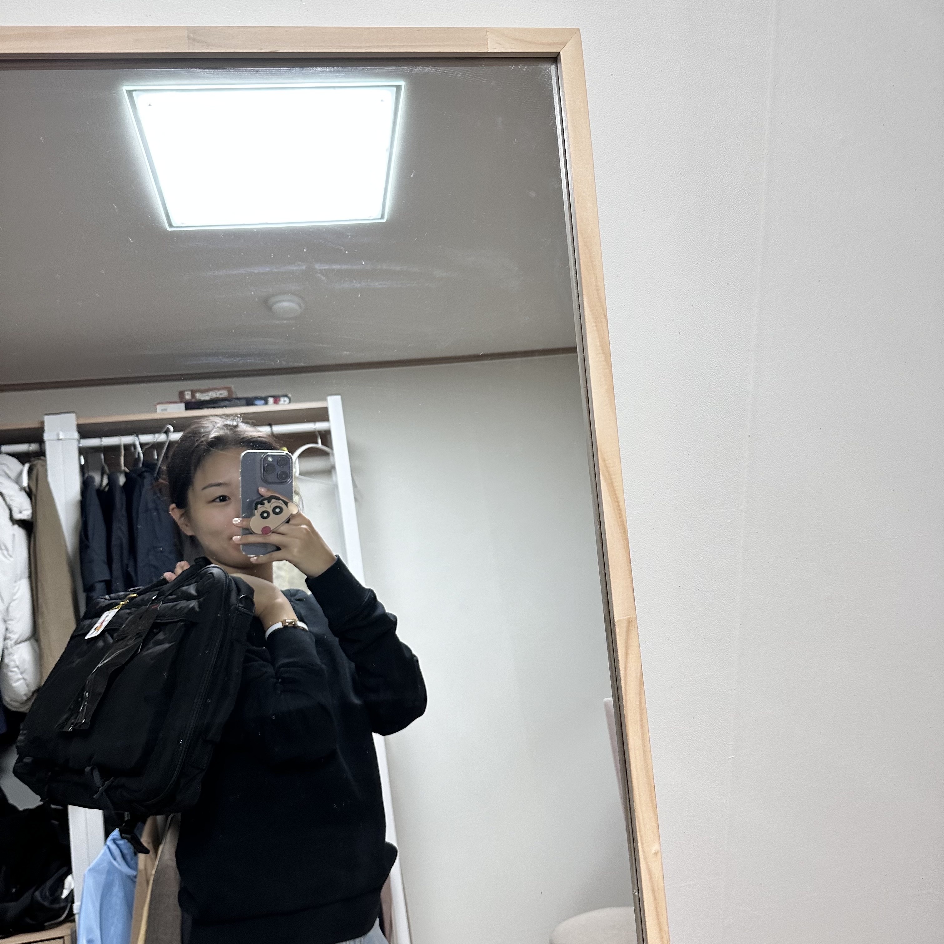 Porter Senses 2Way Pack Black 착용 스타일 - 2