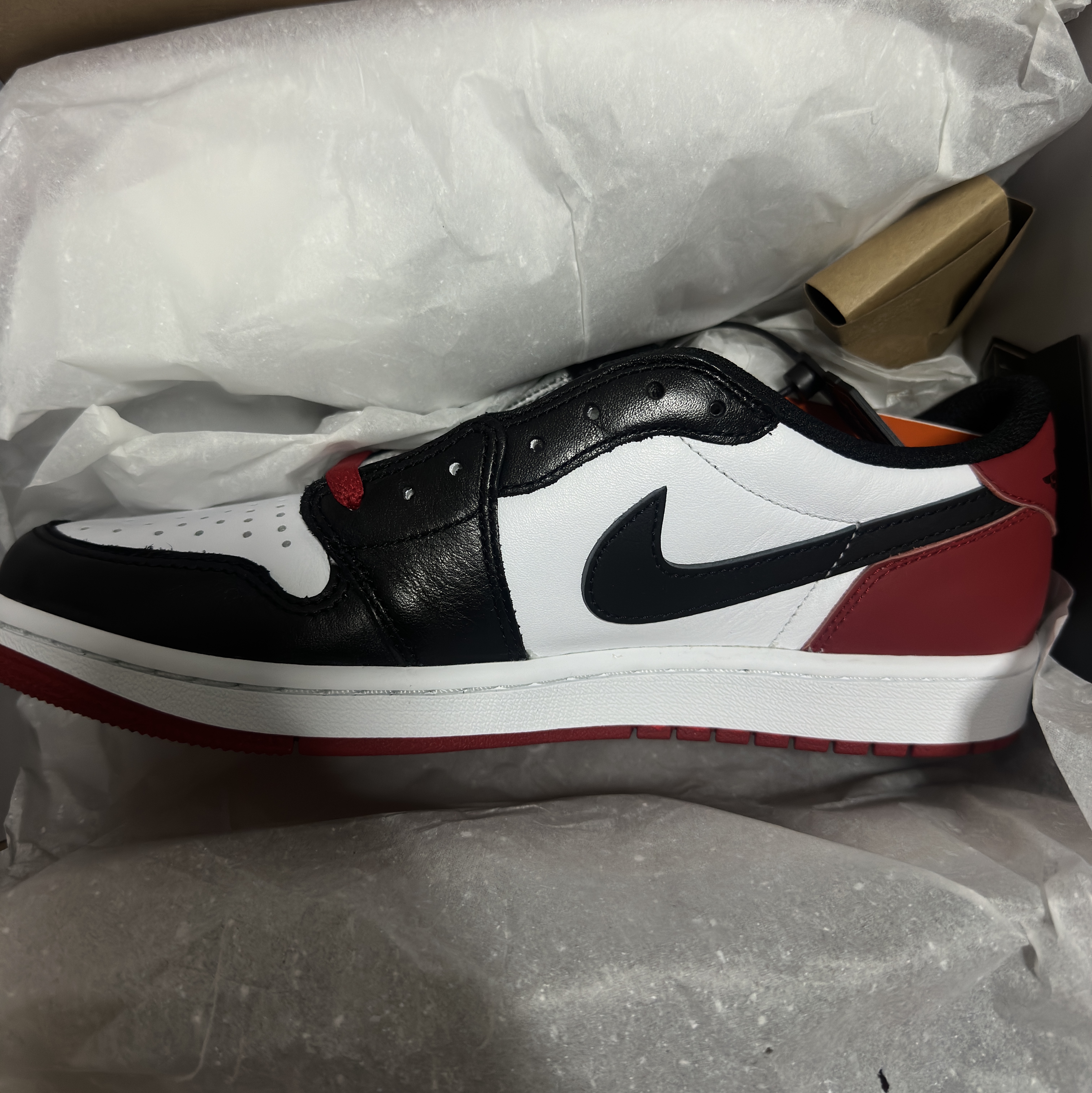 Jordan 1 Retro Low OG Black Toe 착용 스타일