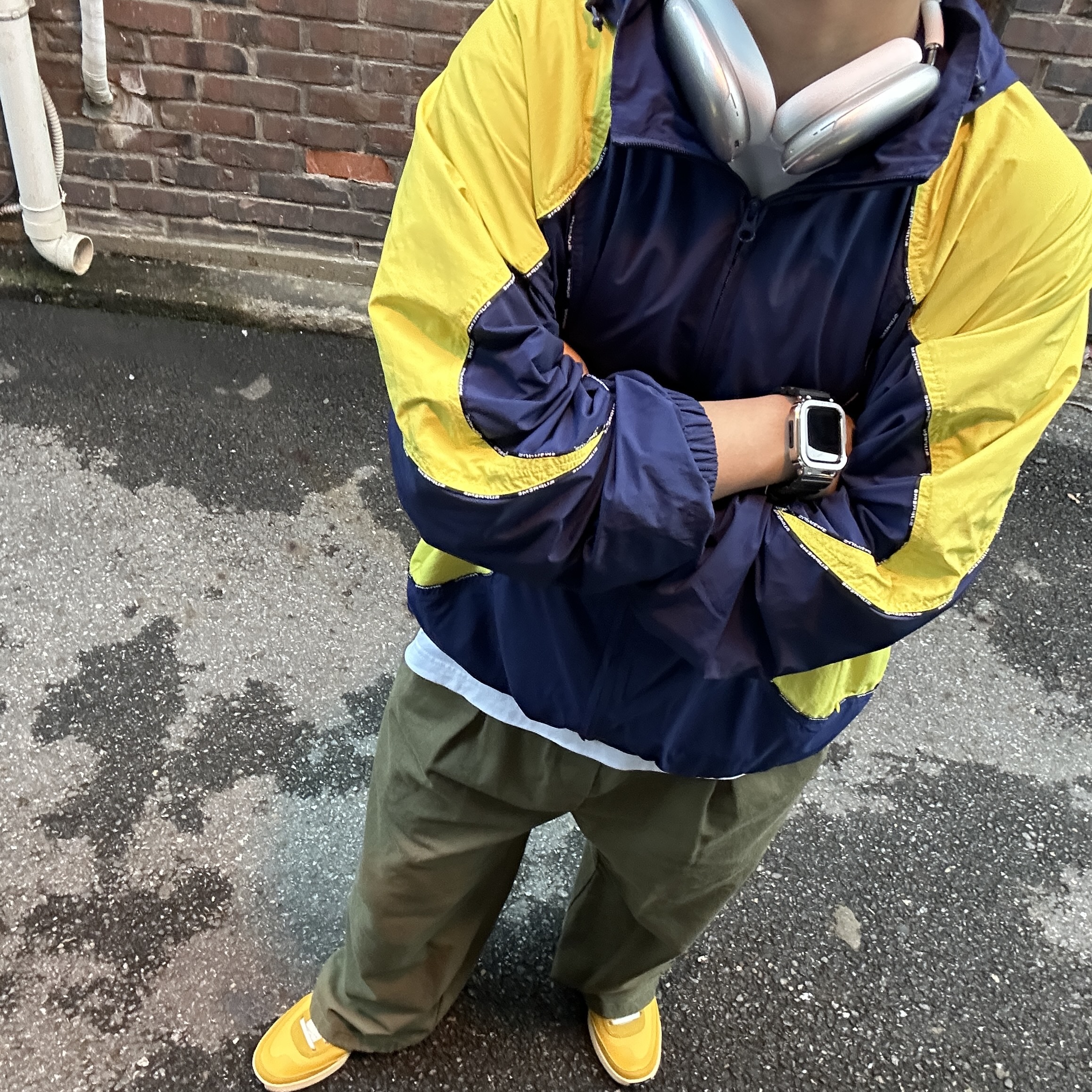 Supreme Logo Piping Hooded Track Jacket Navy - 23FW, Nike x Tom Sachs General Purpose Shoe Archive 착용 스타일 - 2