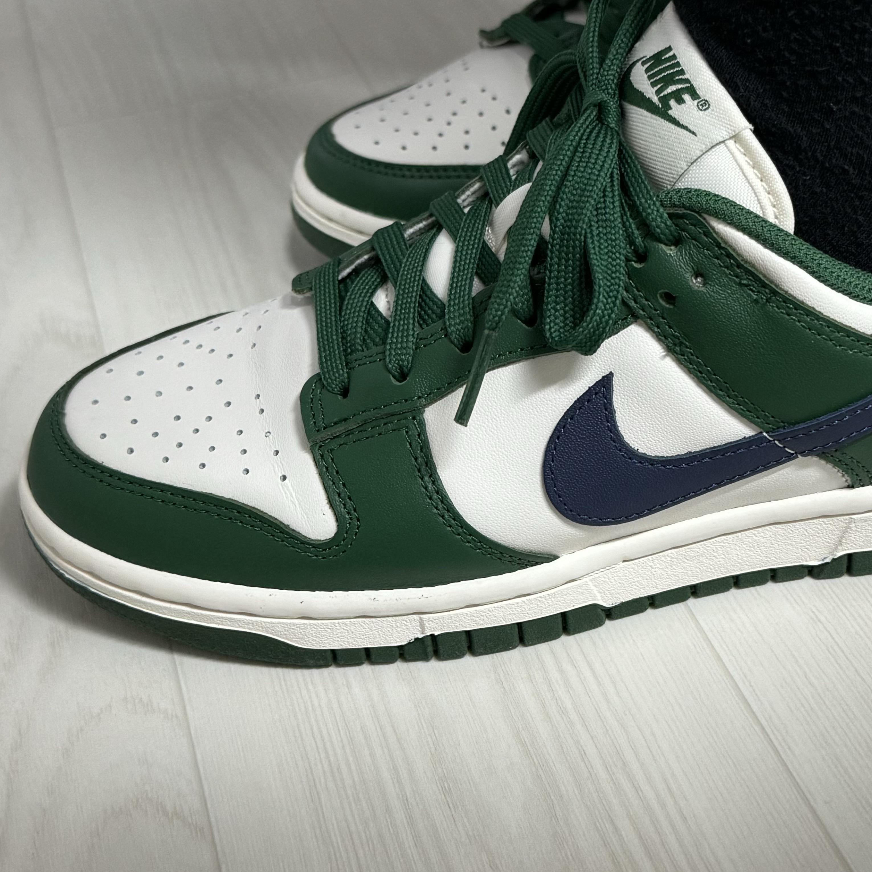 (W) Nike Dunk Low Gorge Green 착용 스타일
