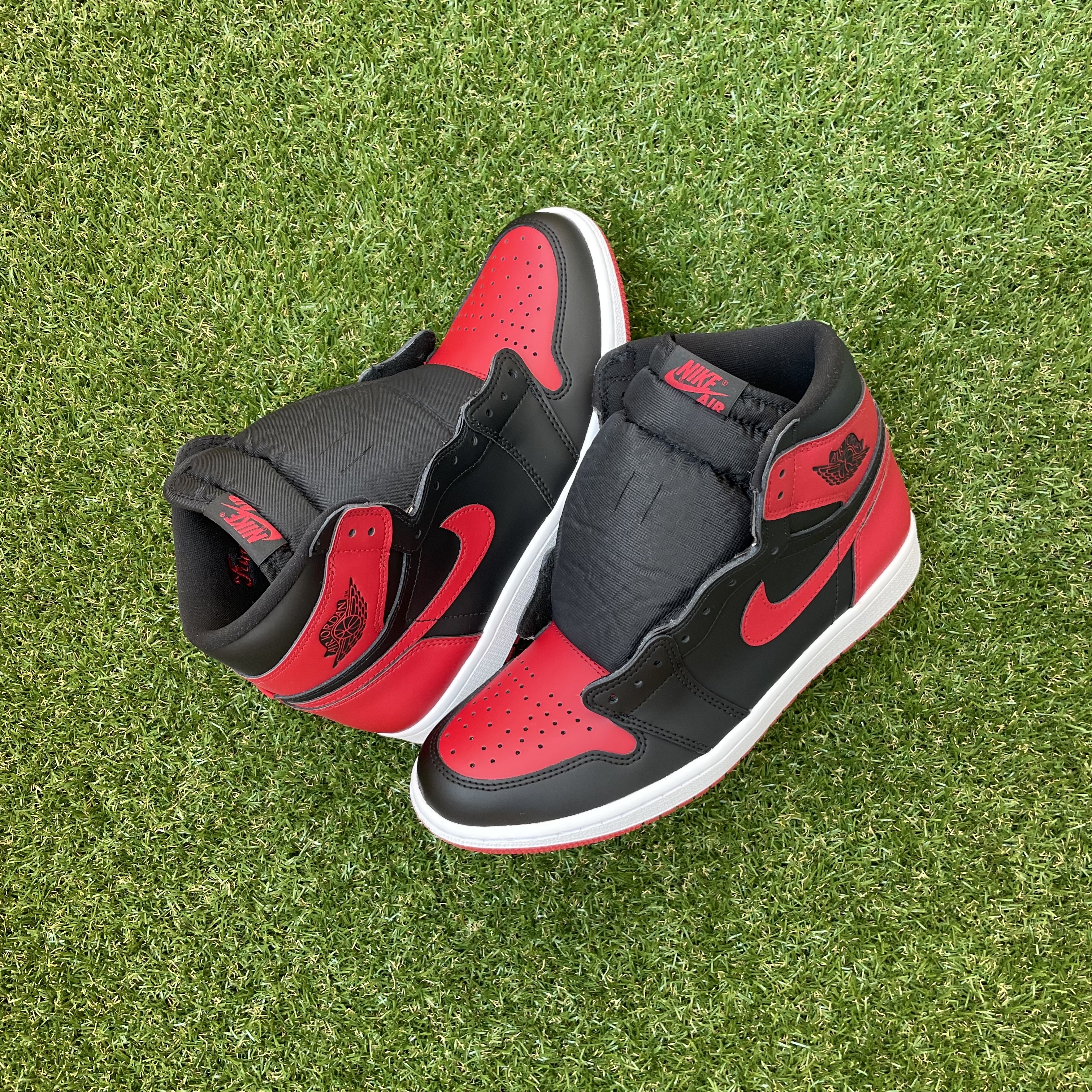 Jordan 1 Retro High OG Patent Bred 착용 스타일 - 2