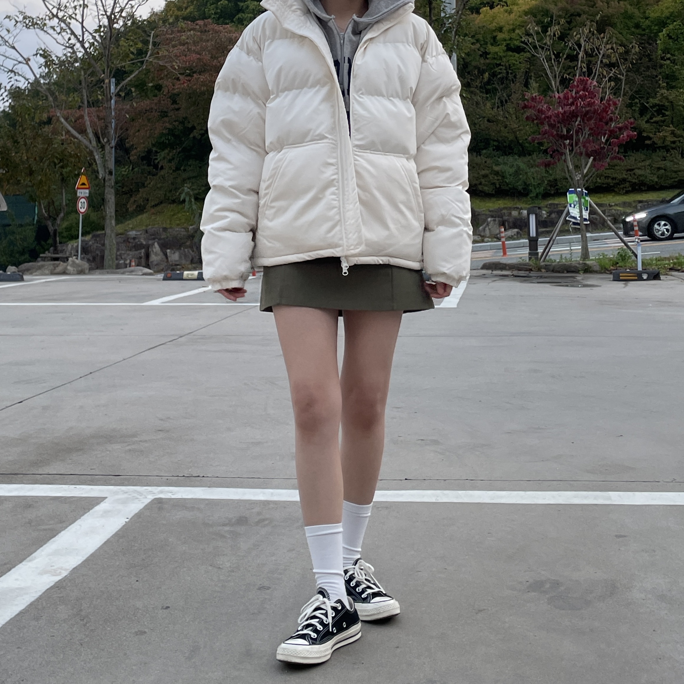 Converse Chuck 70 Ox Black - Standard 착용 스타일 - 1