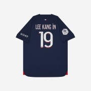 Nike Paris Saint-Germain 2023/24 Dri-Fit Stadium Home Jersey Midnight Navy Lee Kang In (Ligue 1 Full Marking Ver.)